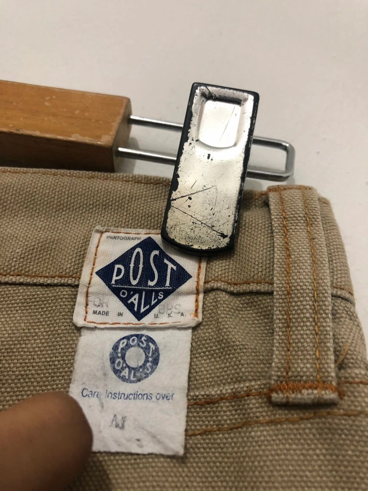 Japanese Brand Post Overalls Duck Canvas Pants Size US 31 - 11 Thumbnail