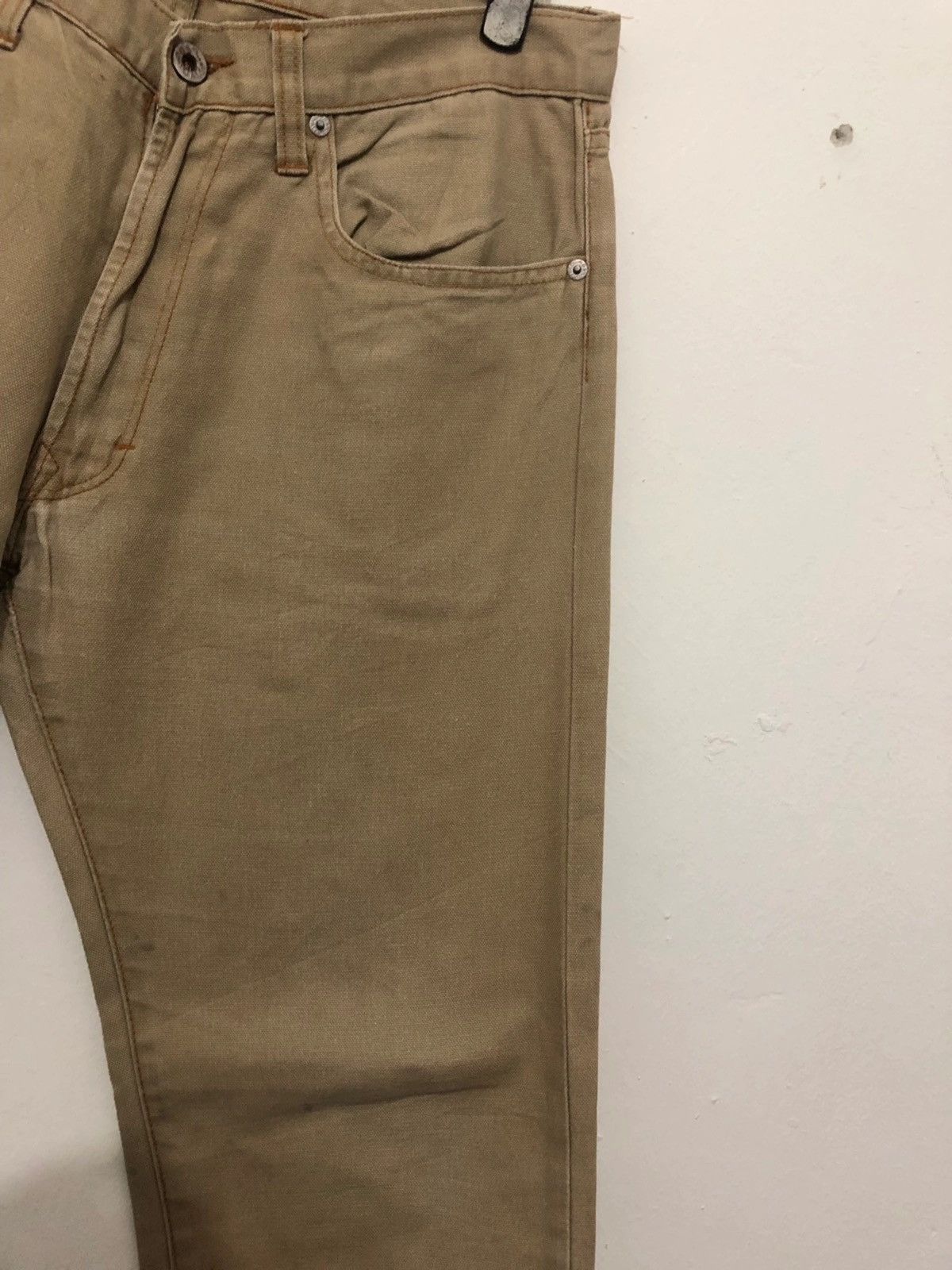 Japanese Brand Post Overalls Duck Canvas Pants Size US 31 - 4 Thumbnail