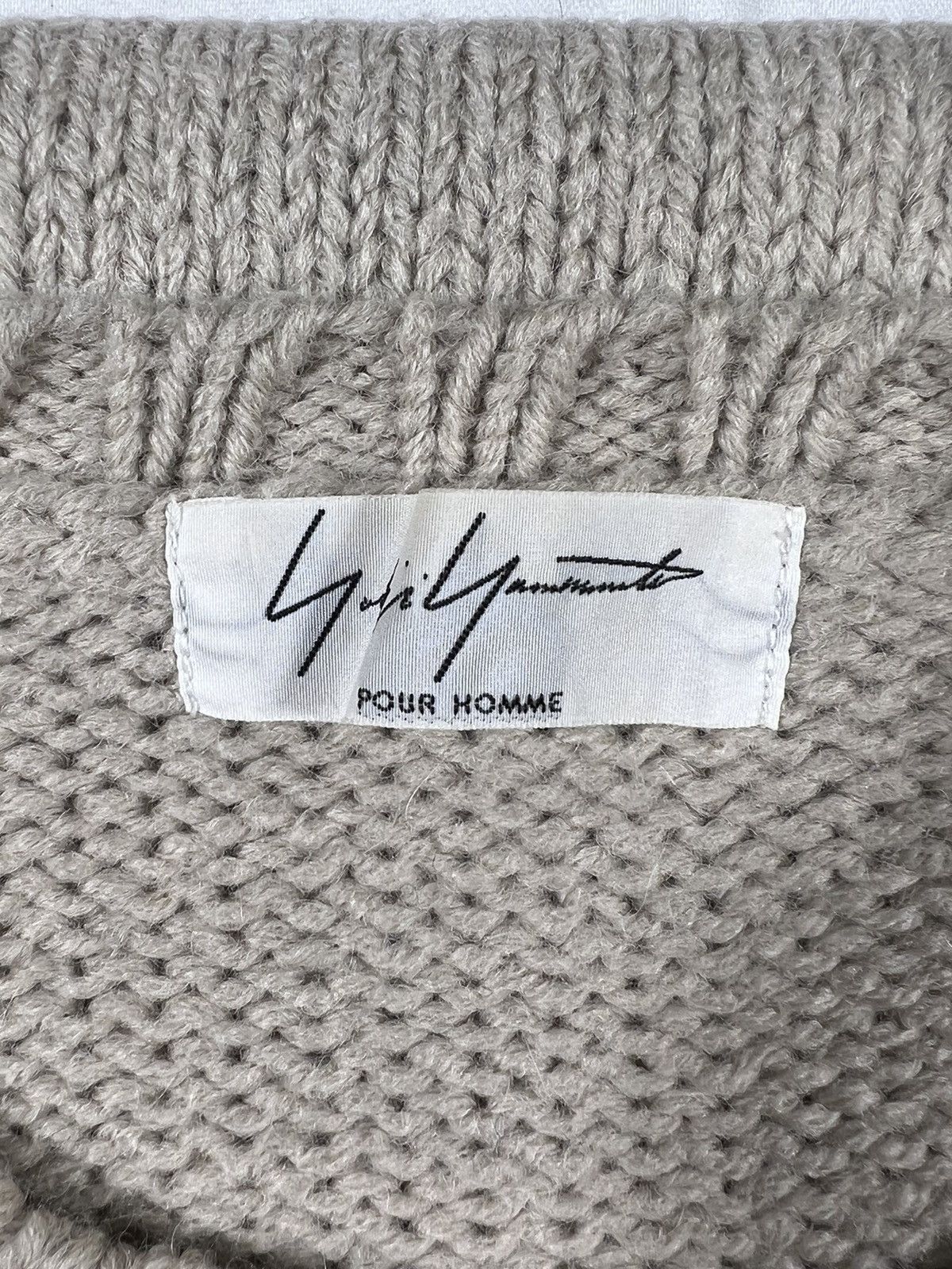 Yohji Yamamoto AW11 Bones Knit Sweater Size US M / EU 48-50 / 2 - 3 Thumbnail
