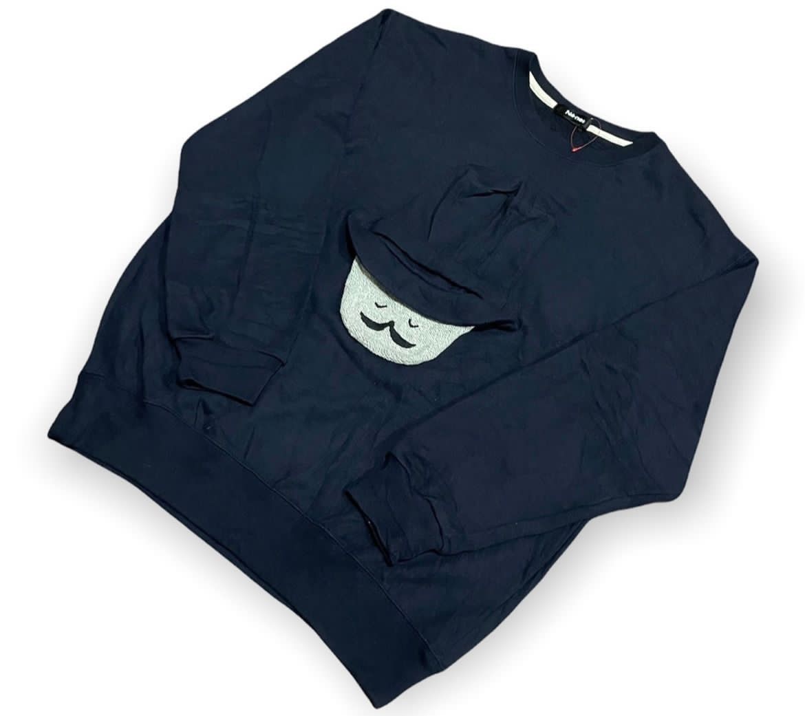 Issey Miyake Ne-Net Issey Miyake Iconic Moustache Gentleman Sweatshirt Size US L / EU 52-54 / 3 - 2 Thumbnail