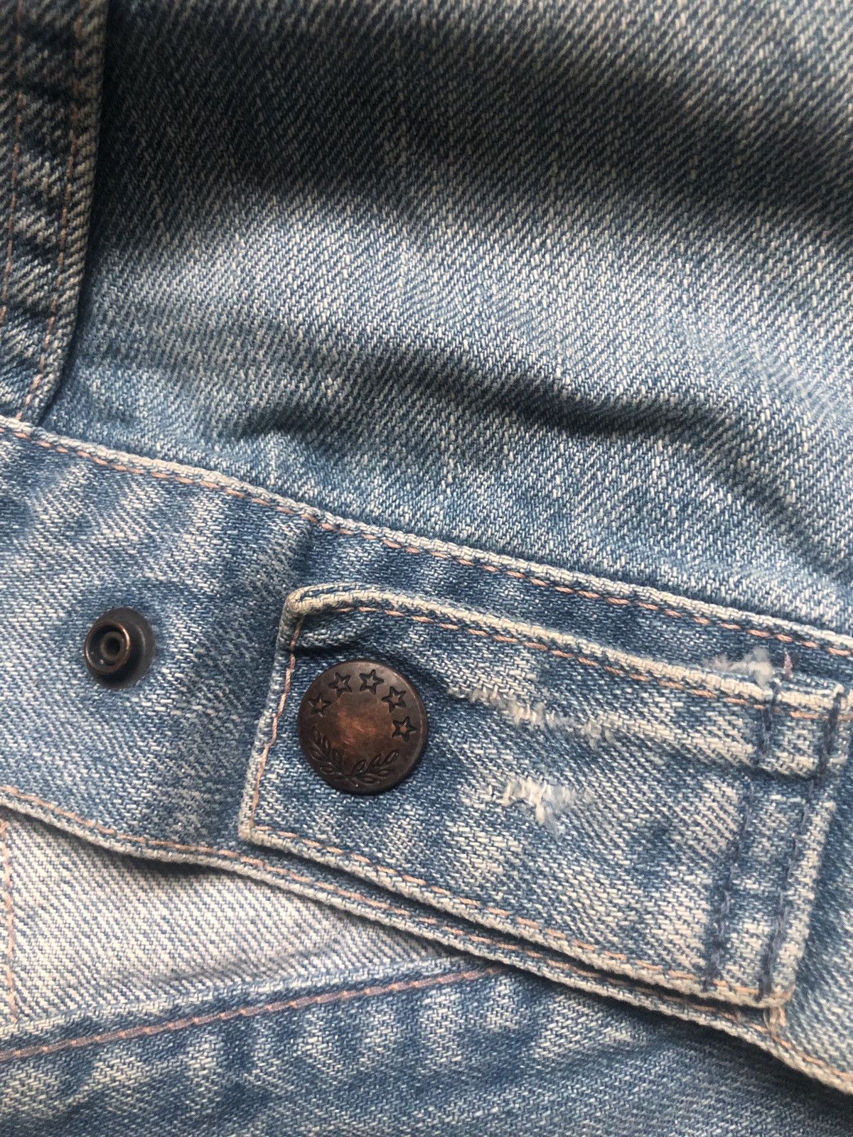 20471120 00's RNA Inc. anarchy denim jacket Size US S / EU 44-46 / 1 - 16 Thumbnail