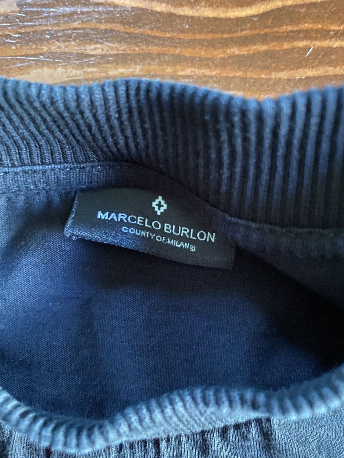 Marcelo Burlon Marcelo Burlon Angel Wings Black Tee Size US XS / EU 42 / 0 - 15 Thumbnail