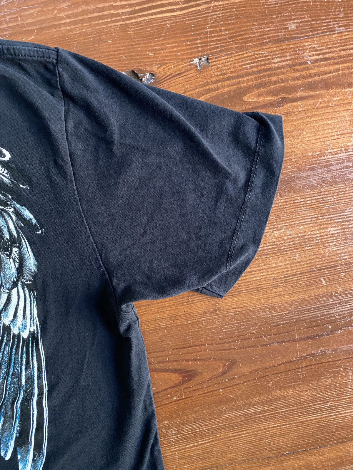 Marcelo Burlon Marcelo Burlon Angel Wings Black Tee Size US XS / EU 42 / 0 - 8 Thumbnail