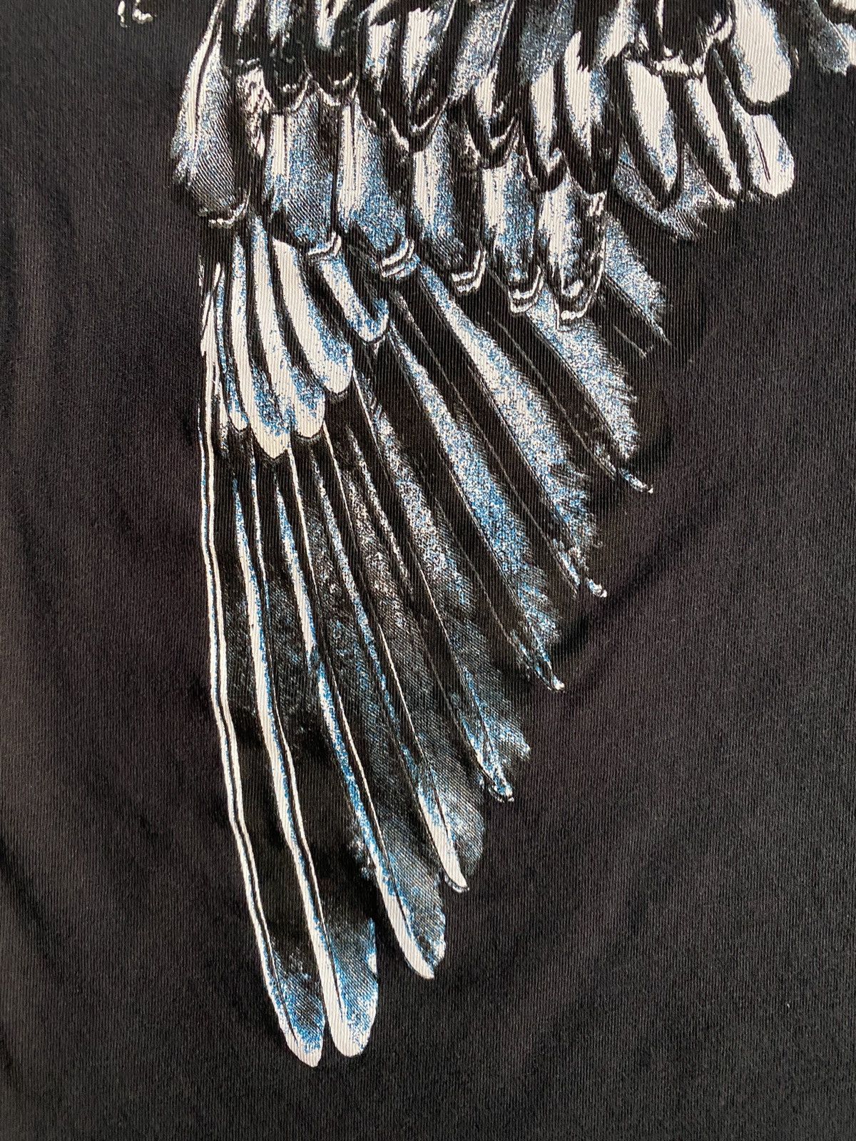 Marcelo Burlon Marcelo Burlon Angel Wings Black Tee Size US XS / EU 42 / 0 - 4 Thumbnail