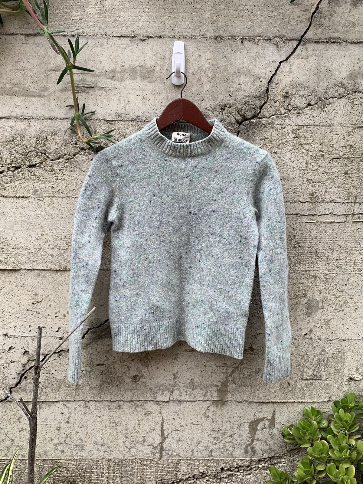Acne Studios RARE GRAIL Acne studios cashmere speckle blend sweater Size US XS / EU 42 / 0 - 3 Thumbnail