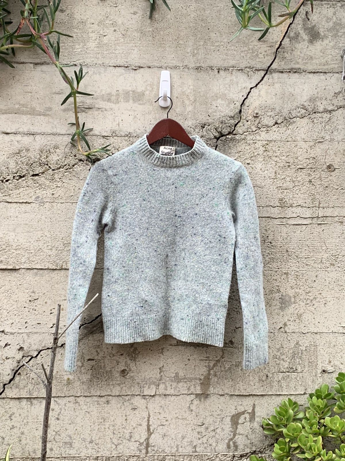 Acne Studios RARE GRAIL Acne studios cashmere speckle blend sweater Size US XS / EU 42 / 0 - 2 Thumbnail