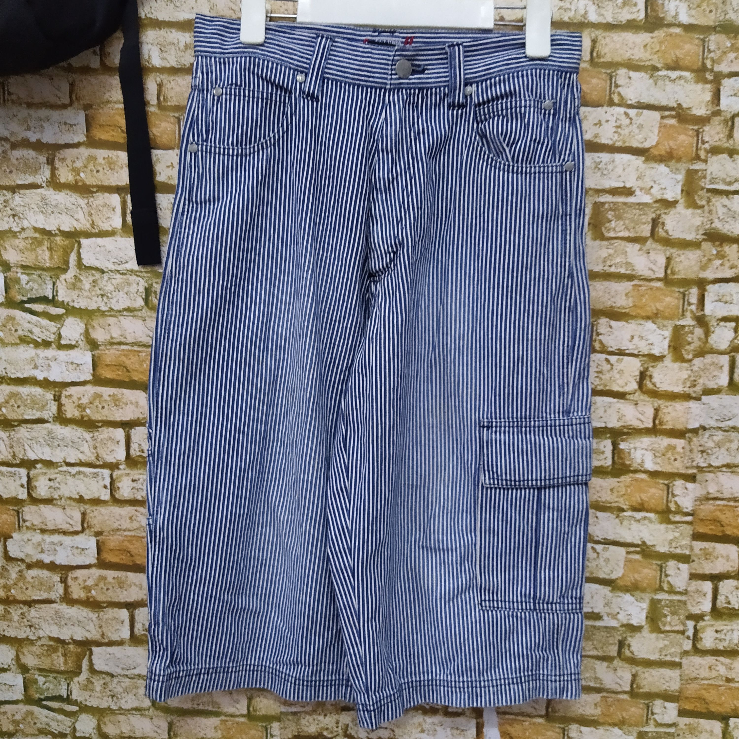Airwalk × Vintage VTG AIRWALK WABASH HICKORY CARPENTER DENIM (D358) Size US 28 / EU 44 - 5 Thumbnail
