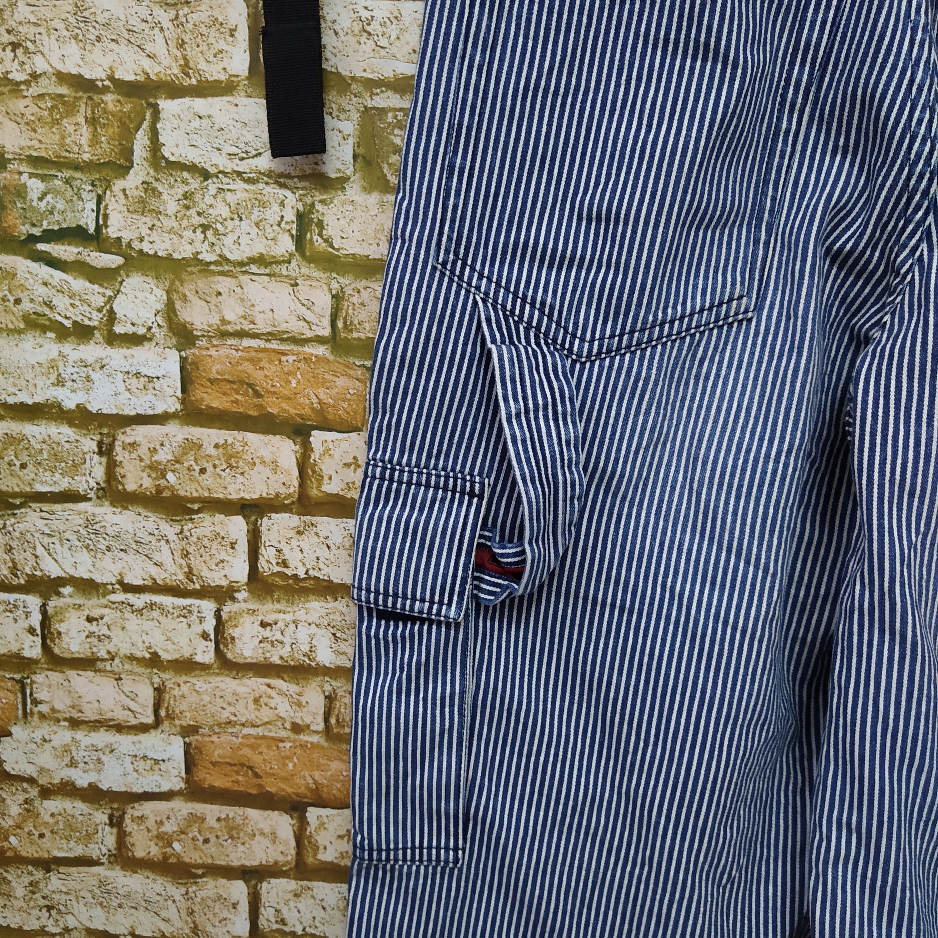 Airwalk × Vintage VTG AIRWALK WABASH HICKORY CARPENTER DENIM (D358) Size US 28 / EU 44 - 2 Thumbnail