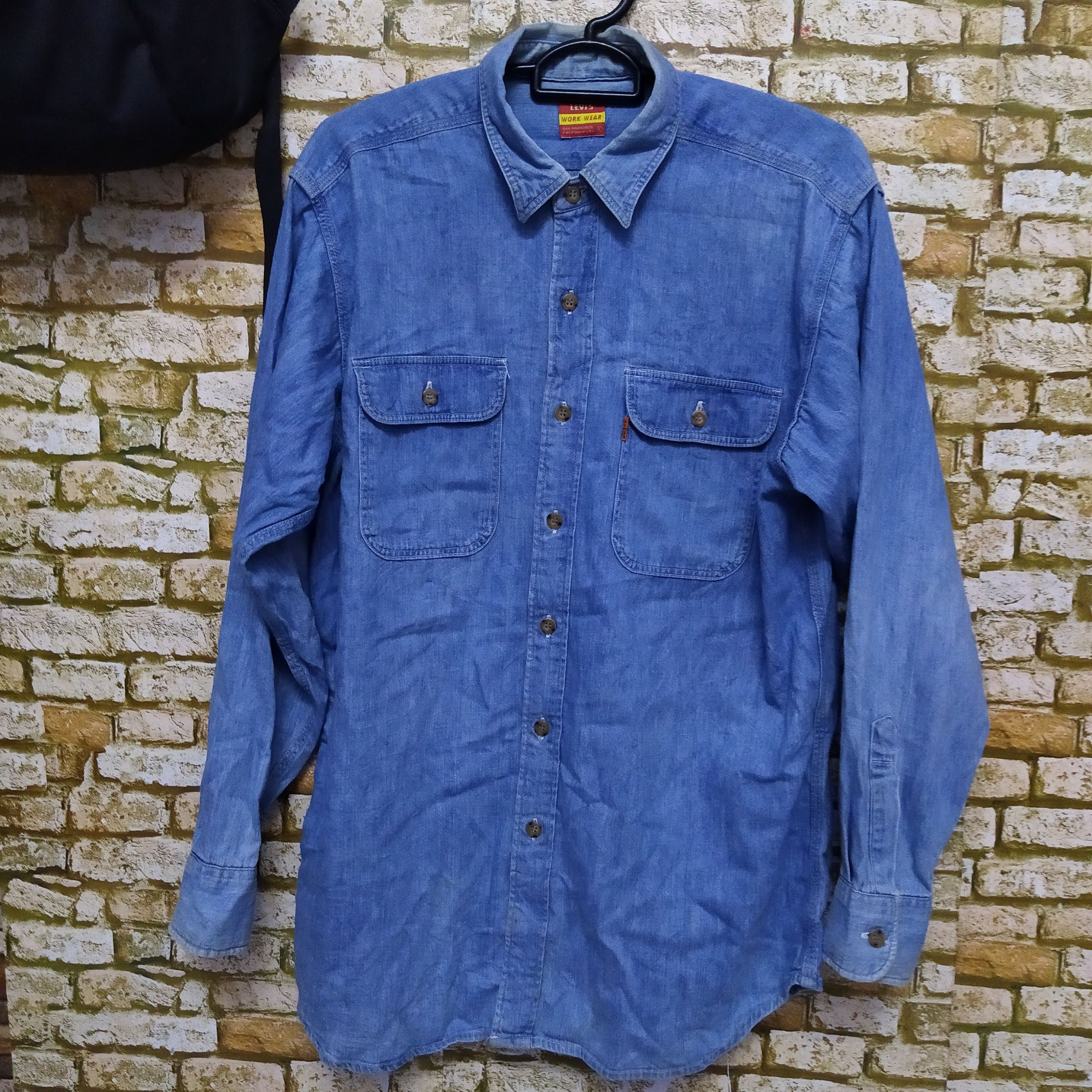 Levi's × Vintage VTG LEVIS WORKWEAR ORANGE TAB WABASH (D387) Size US L / EU 52-54 / 3 - 1 Thumbnail