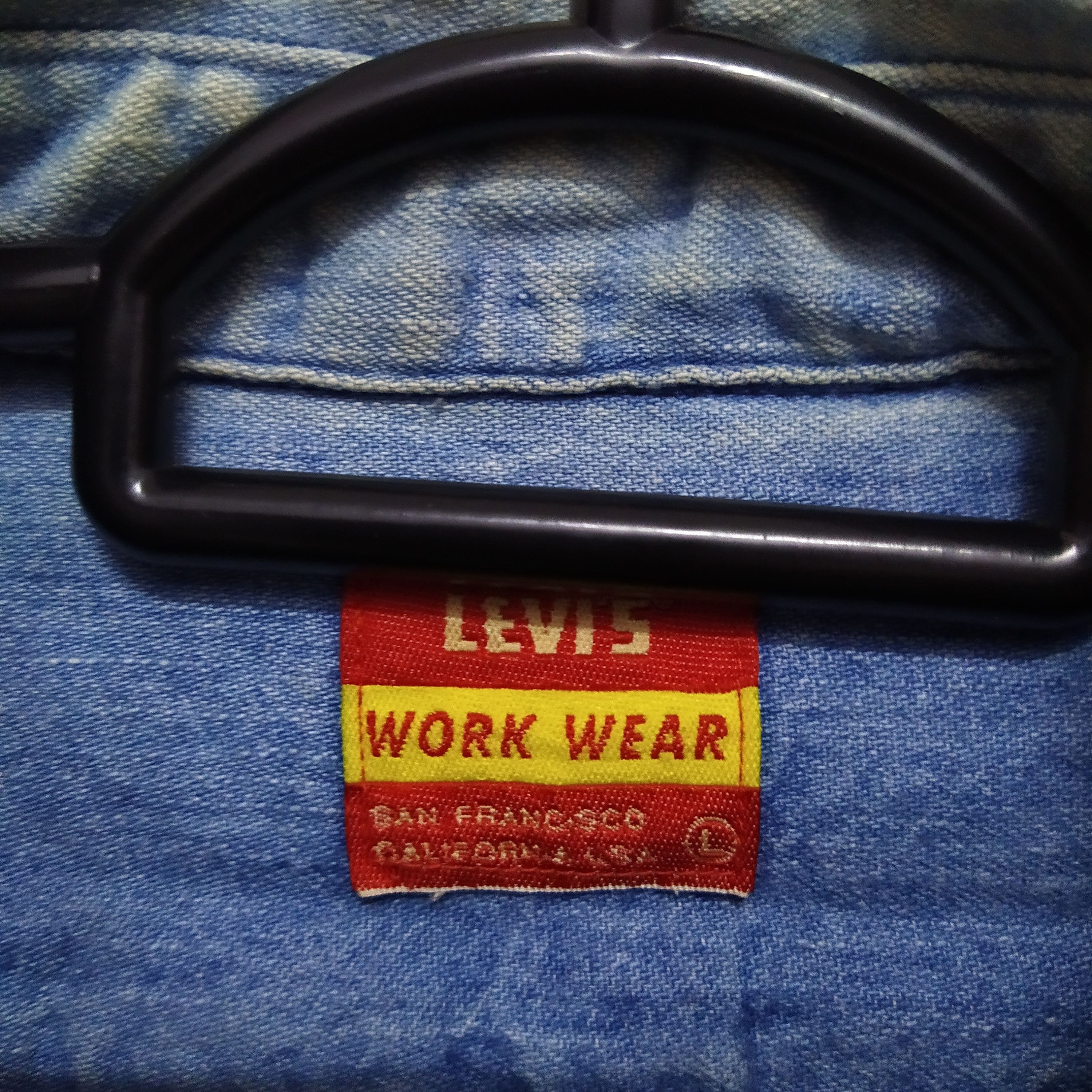 Levi's × Vintage VTG LEVIS WORKWEAR ORANGE TAB WABASH (D387) Size US L / EU 52-54 / 3 - 2 Thumbnail