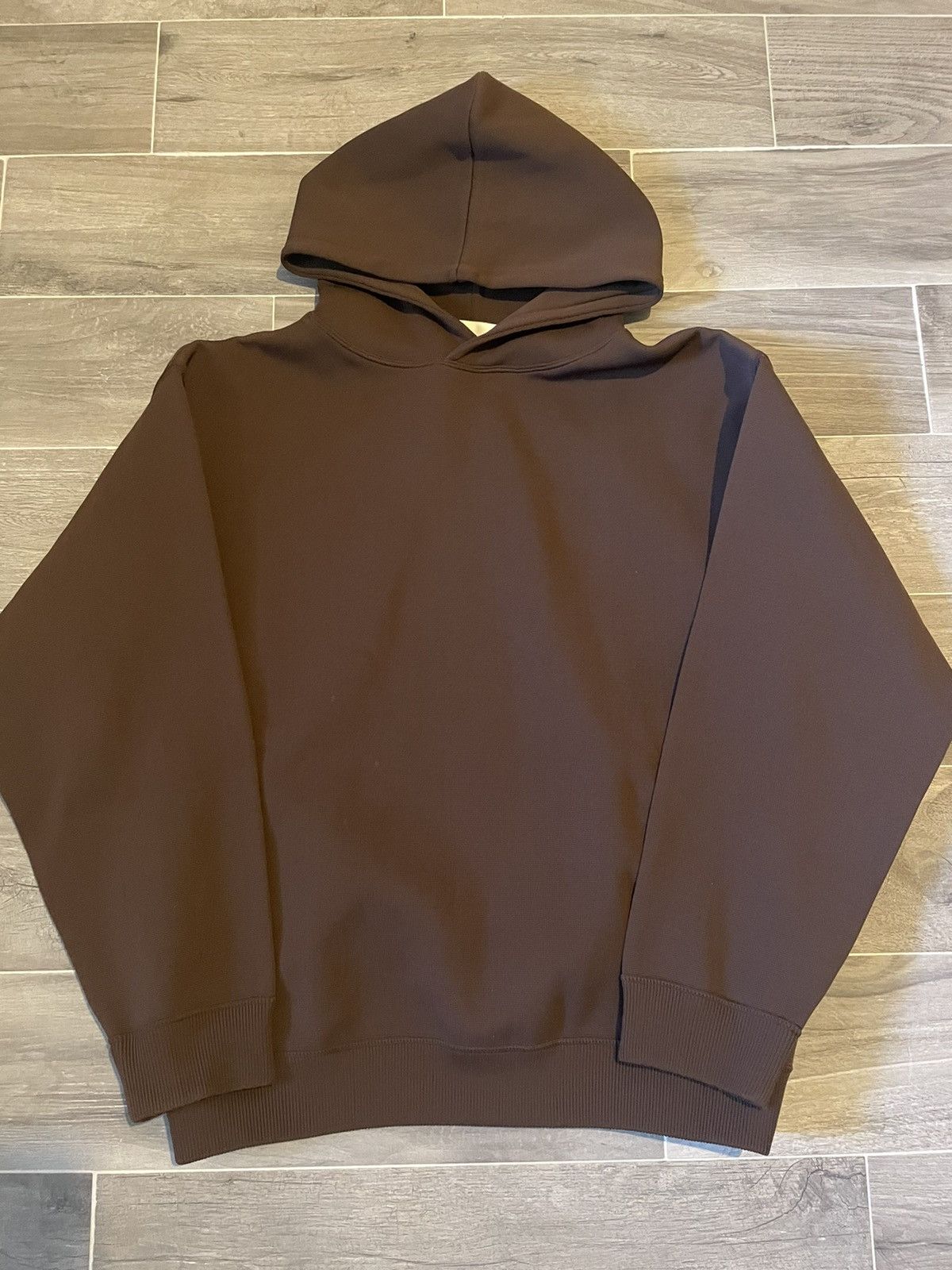 VUJADE ANDANTE KNIT HOODIE (HAZEL BROWN）
