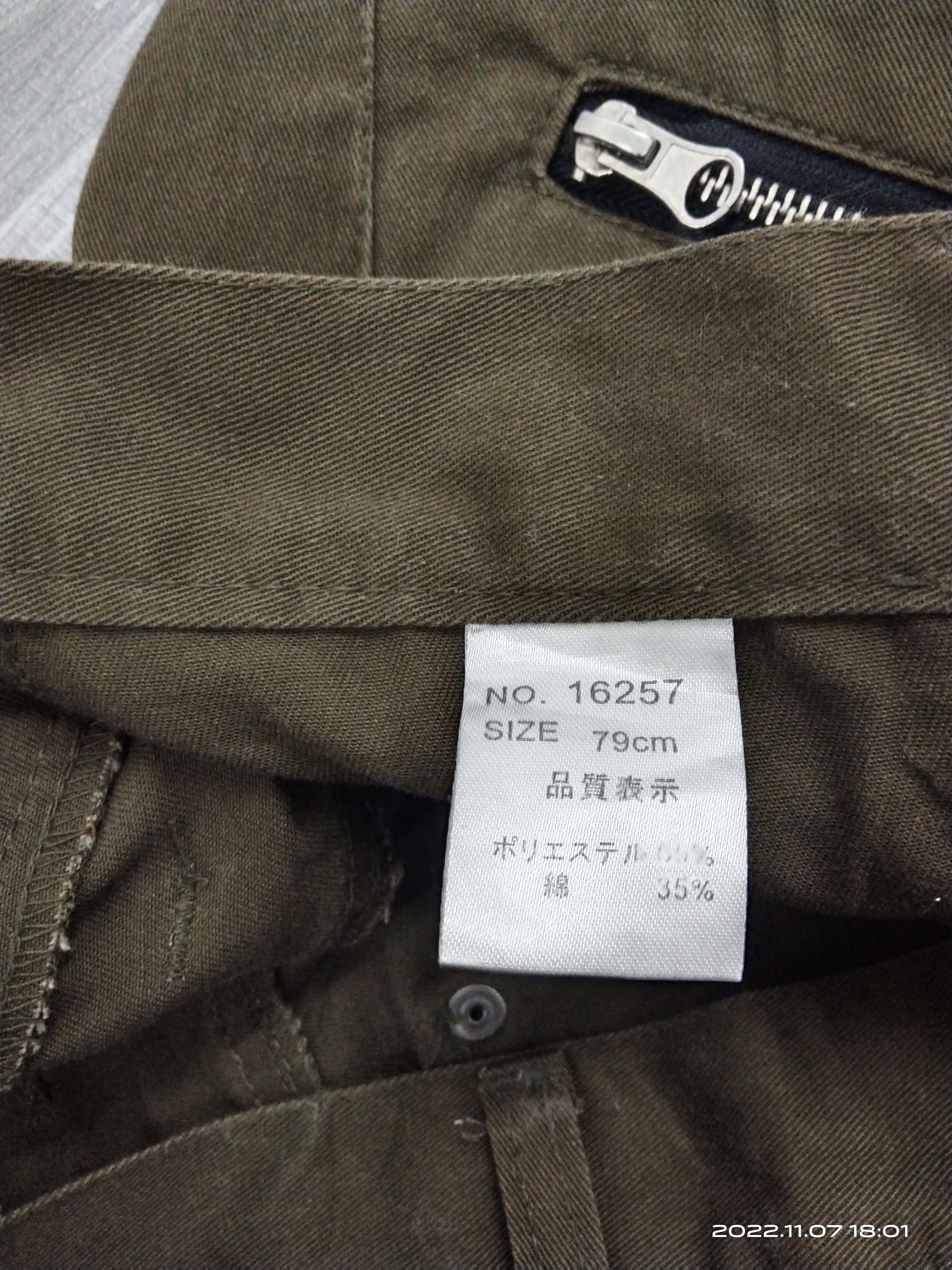 Japanese Brand TOKYO FASHION NYLAUS DOUBLE WAIST ZIPPER PANTS Size US 30 / EU 46 - 8 Thumbnail