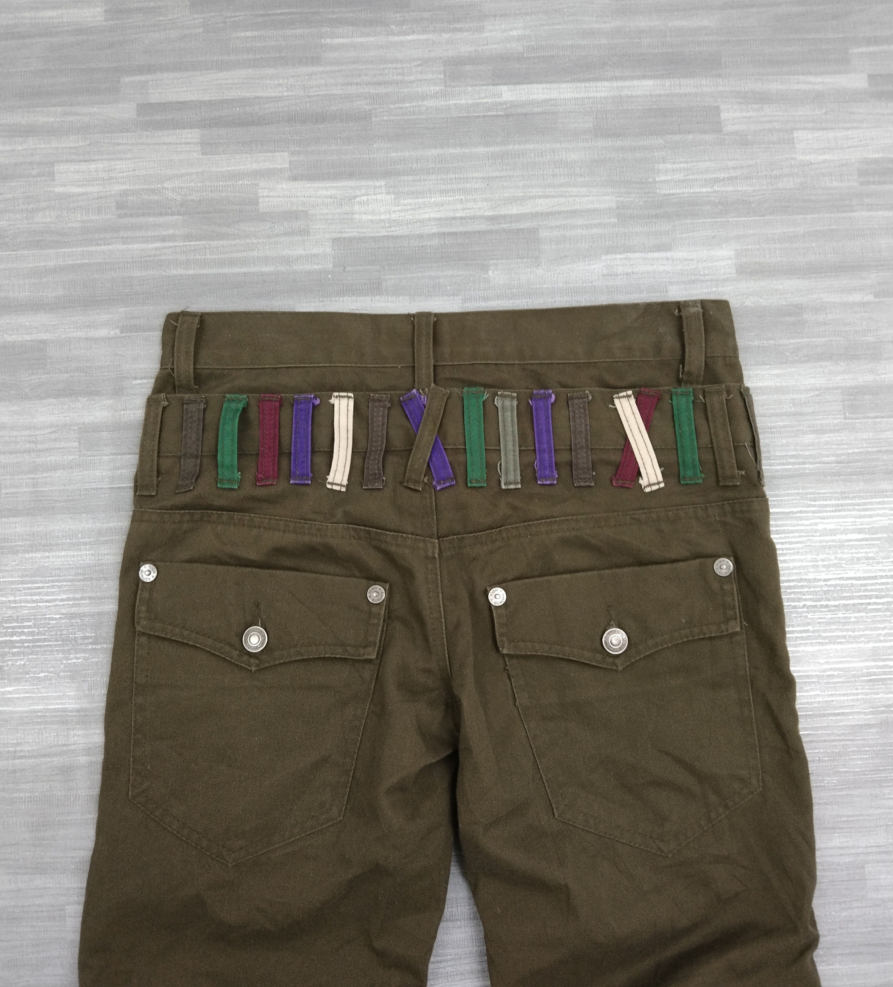 Japanese Brand TOKYO FASHION NYLAUS DOUBLE WAIST ZIPPER PANTS Size US 30 / EU 46 - 5 Thumbnail