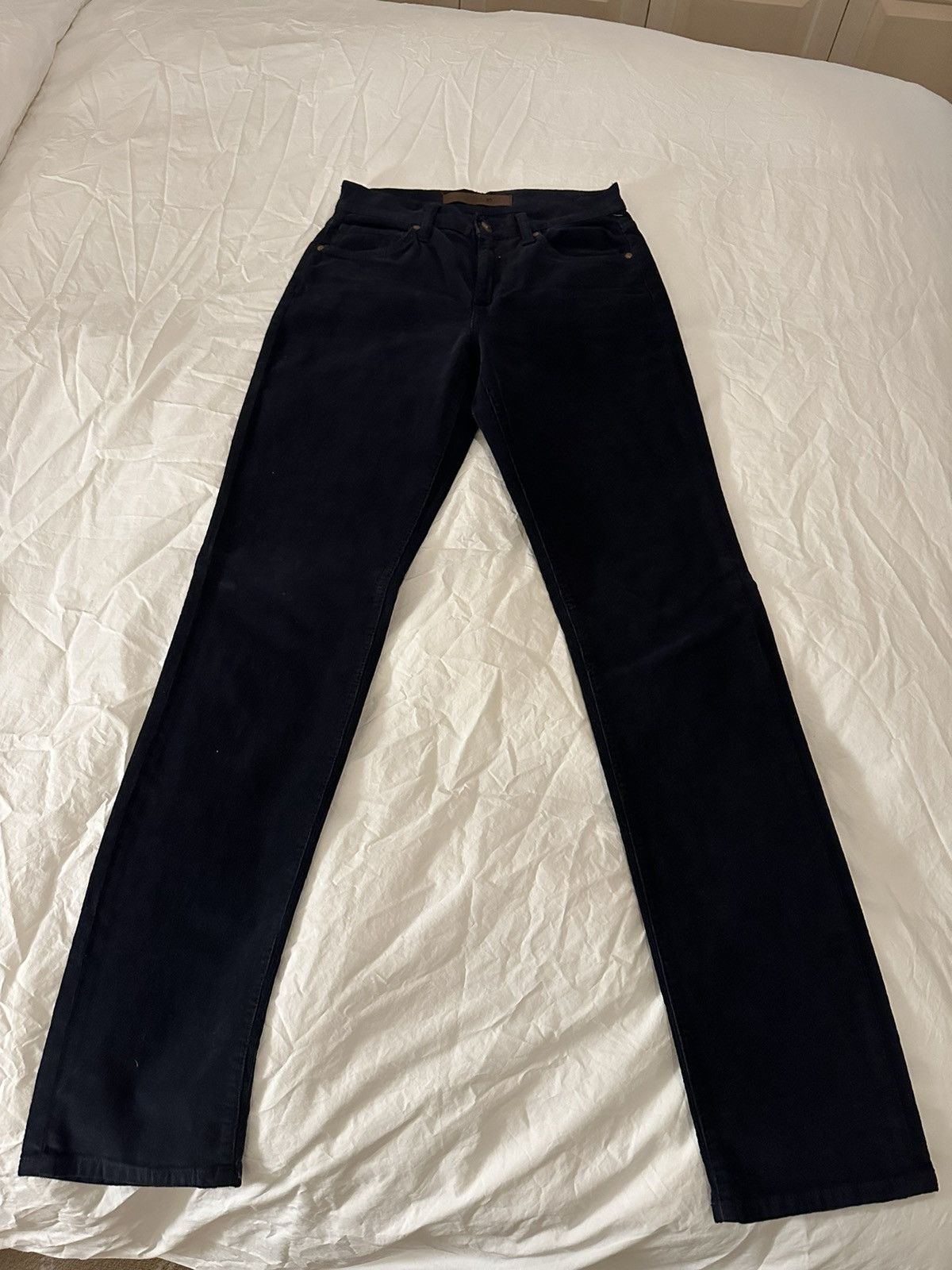 Joe's Joes Blue Slim Straight Corduroy Pants Size 28 Size US 28 / EU 44 - 1 Thumbnail