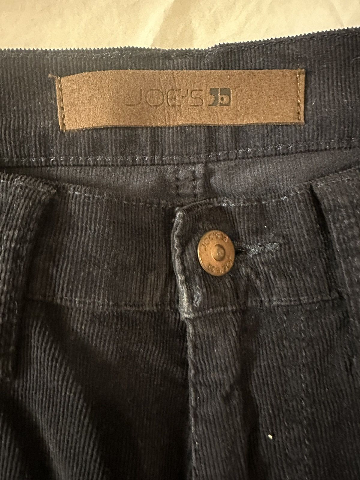 Joe's Joes Blue Slim Straight Corduroy Pants Size 28 Size US 28 / EU 44 - 2 Thumbnail