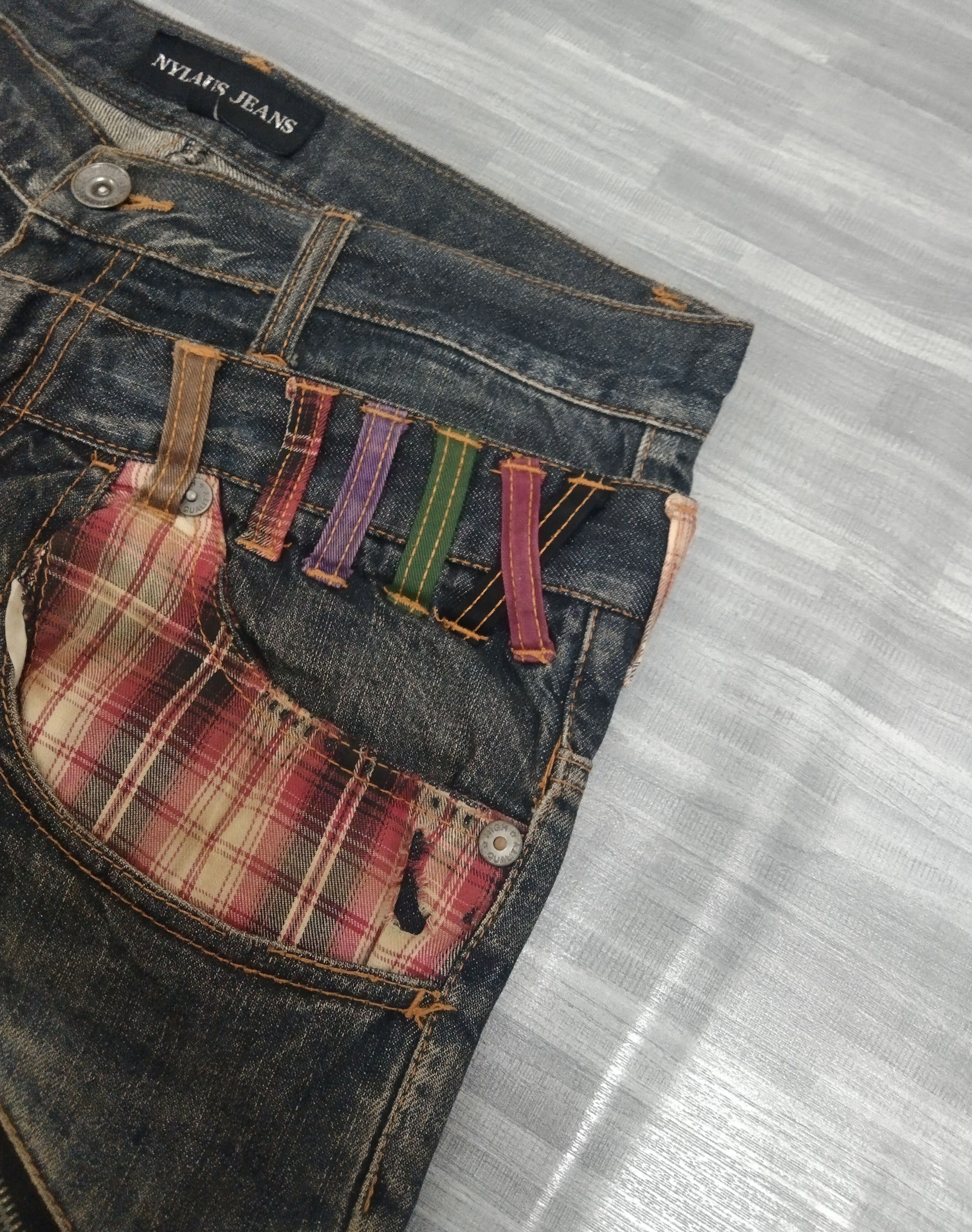 If Six Was Nine × Rusty SUPER SICK🔥 RUSTY DOUBLE WAIST NYLAUS DENIM PANTS Size US 32 / EU 48 - 6 Thumbnail