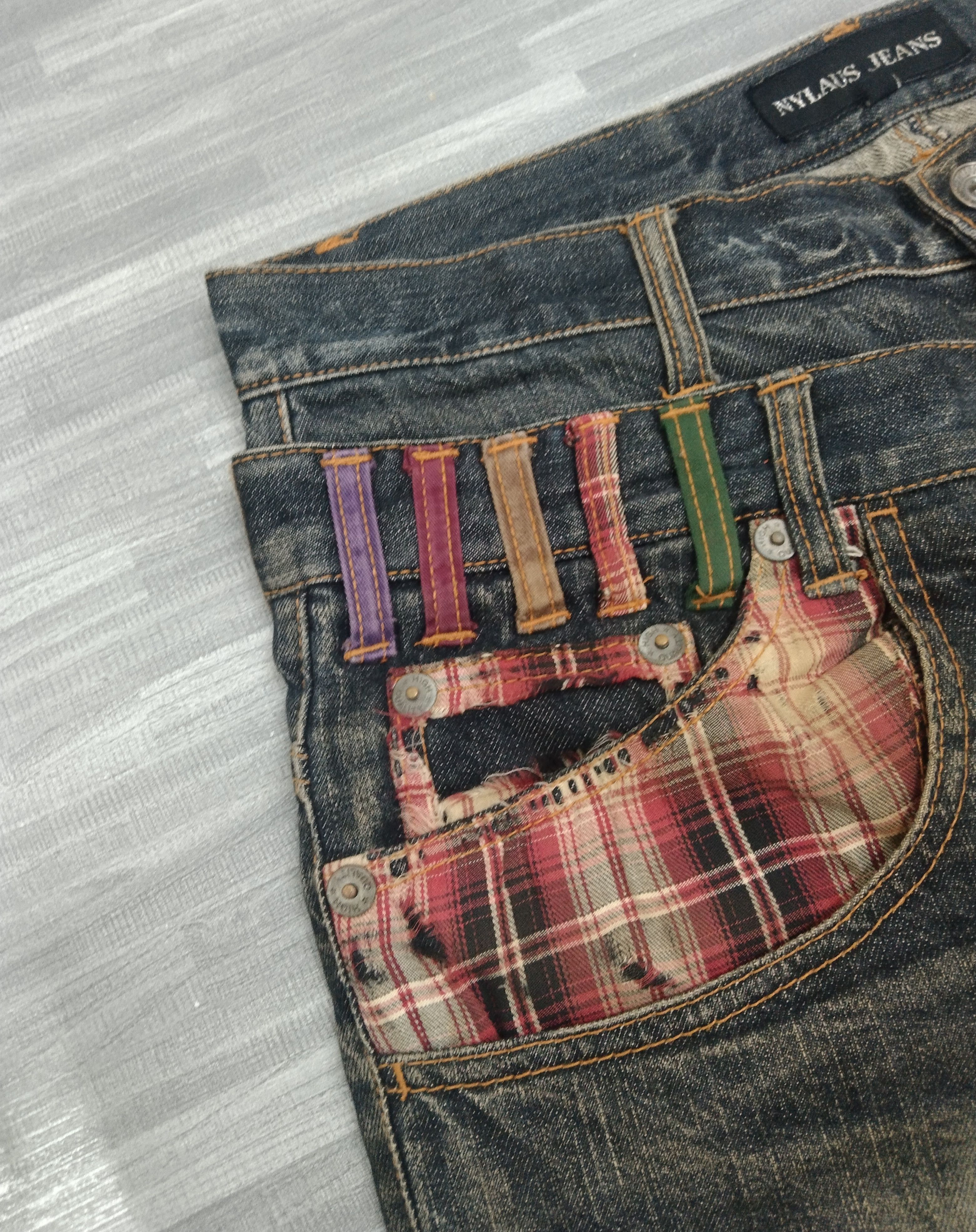 If Six Was Nine × Rusty SUPER SICK🔥 RUSTY DOUBLE WAIST NYLAUS DENIM PANTS Size US 32 / EU 48 - 5 Thumbnail