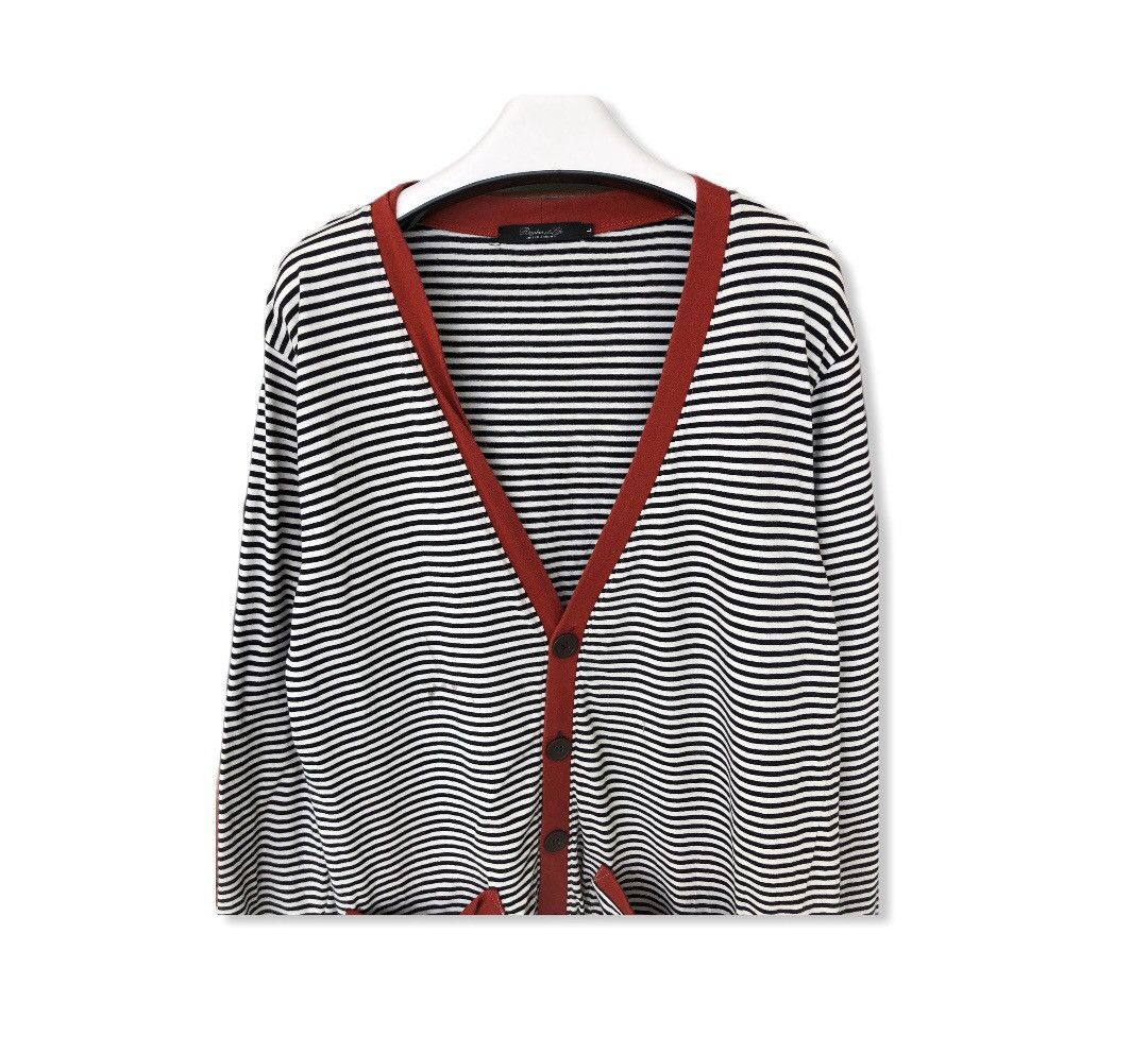 United Arrows United Arrows Striped Desing Kurt Cobain Cardigan Size US M / EU 48-50 / 2 - 2 Thumbnail