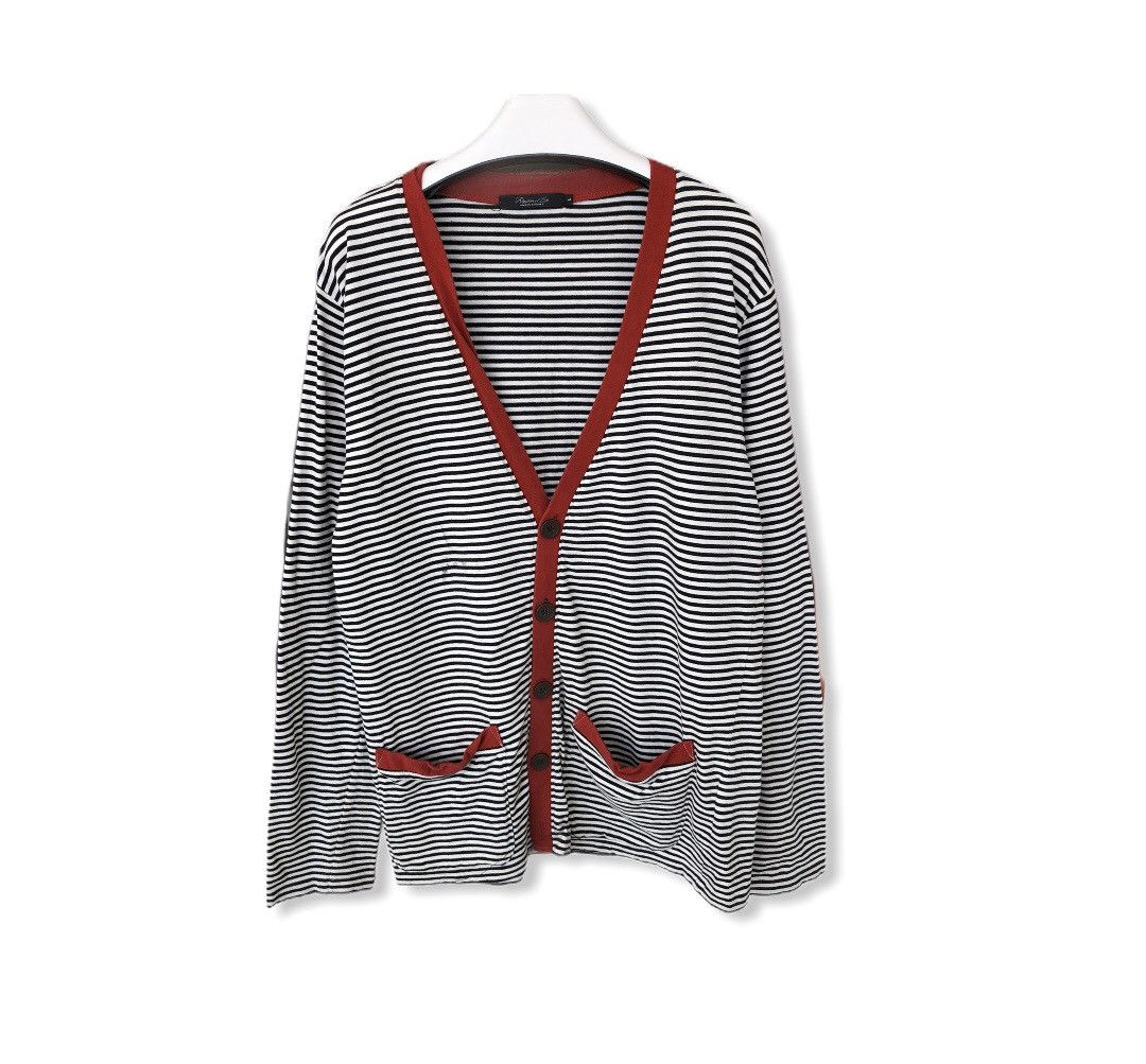 United Arrows United Arrows Striped Desing Kurt Cobain Cardigan Size US M / EU 48-50 / 2 - 1 Thumbnail