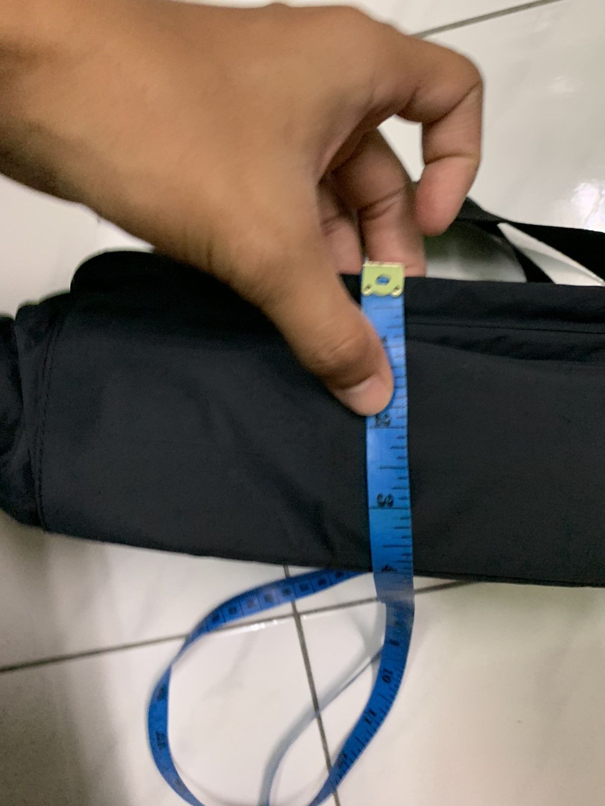 Y's × Y's for Men × Yohji Yamamoto Y’sacc Yohji Yamamoto CrossBody half leather Nylon Bag Size ONE SIZE - 17 Thumbnail