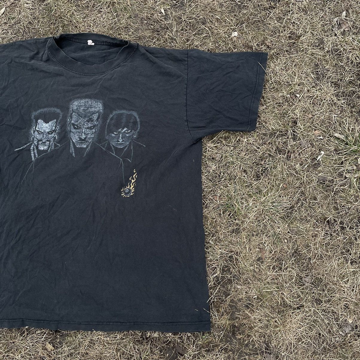 Vintage Vintage 90s Skull Graphic Tee Sun Faded Horror Grunge Boxy L Size US L / EU 52-54 / 3 - 2 Thumbnail