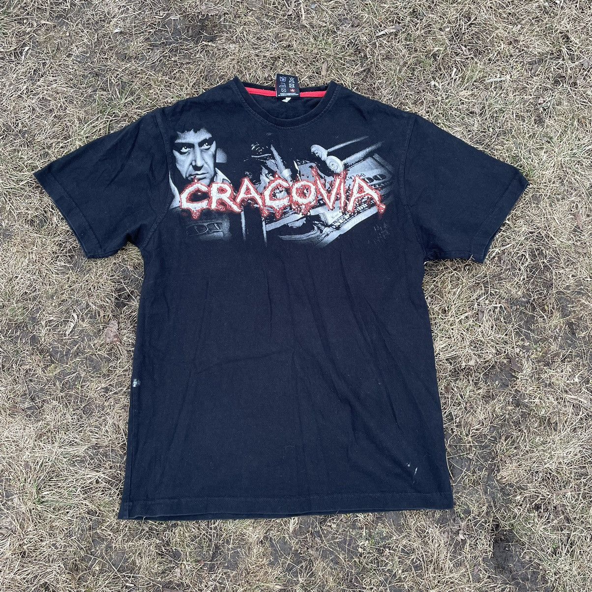 Vintage Vintage 90s Cocaine Gang Graphic Tee Black Horror Goth L Size US L / EU 52-54 / 3 - 6 Thumbnail