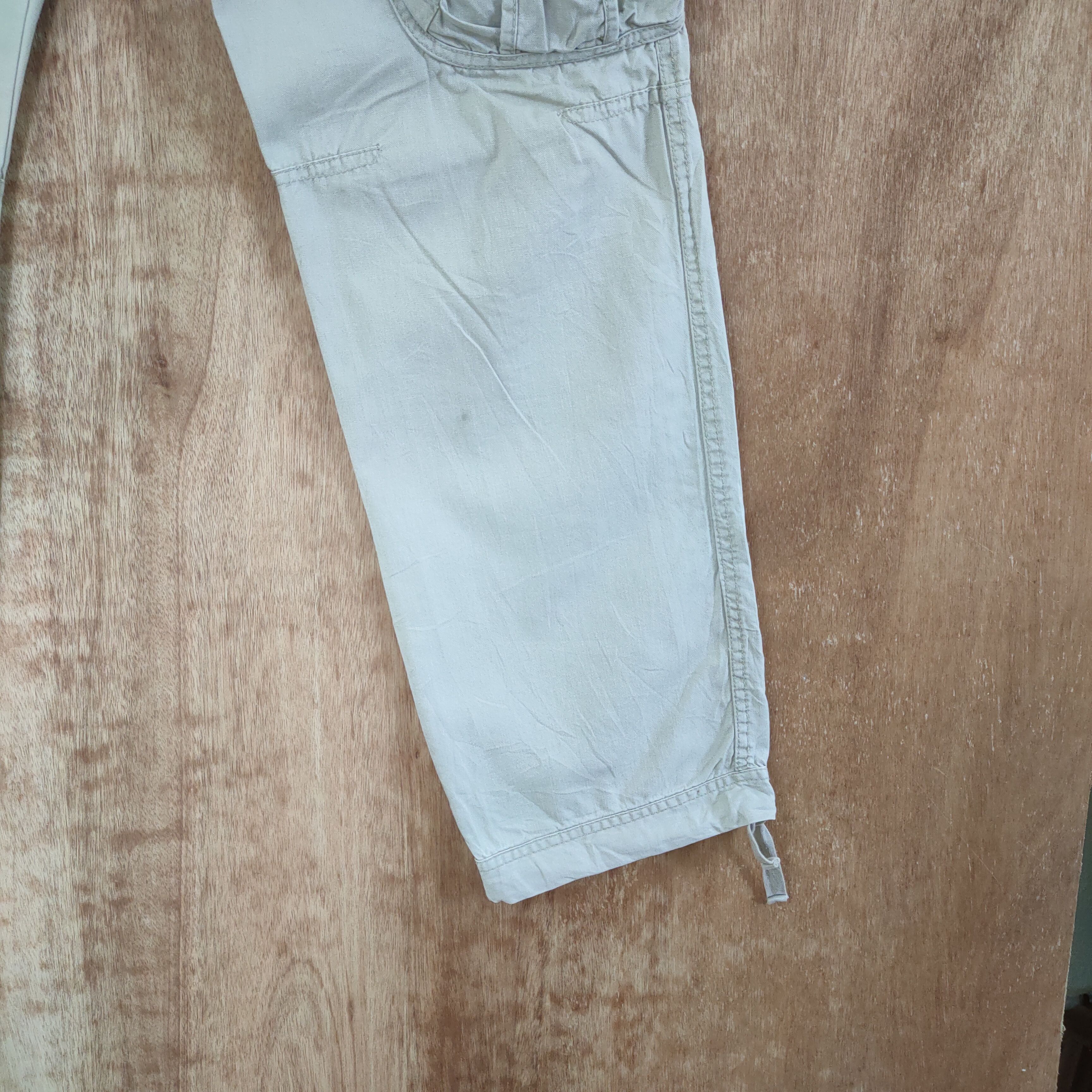 Japanese Brand VINTAGE JAPANESE WHITE CARGO PANTS / BUSH PANTS Size US 32 / EU 48 - 13 Thumbnail