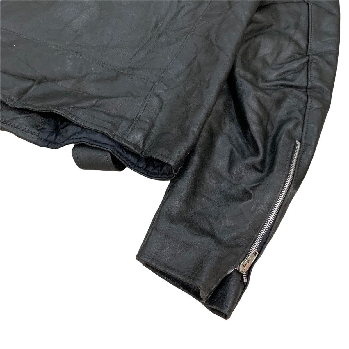 Vintage 🇺🇸Double Collar Bikers Leather Jacket Size US M / EU 48-50 / 2 - 8 Thumbnail