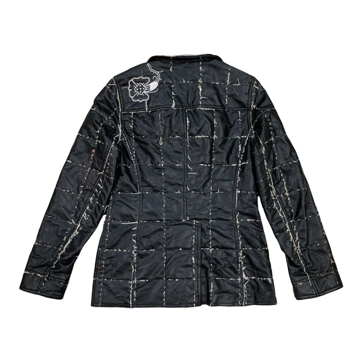 Diesel 🇮🇹 DIESEL PVC Zipper Jacket Made In Italy Size S / US 4 / IT 40 - 8 Thumbnail