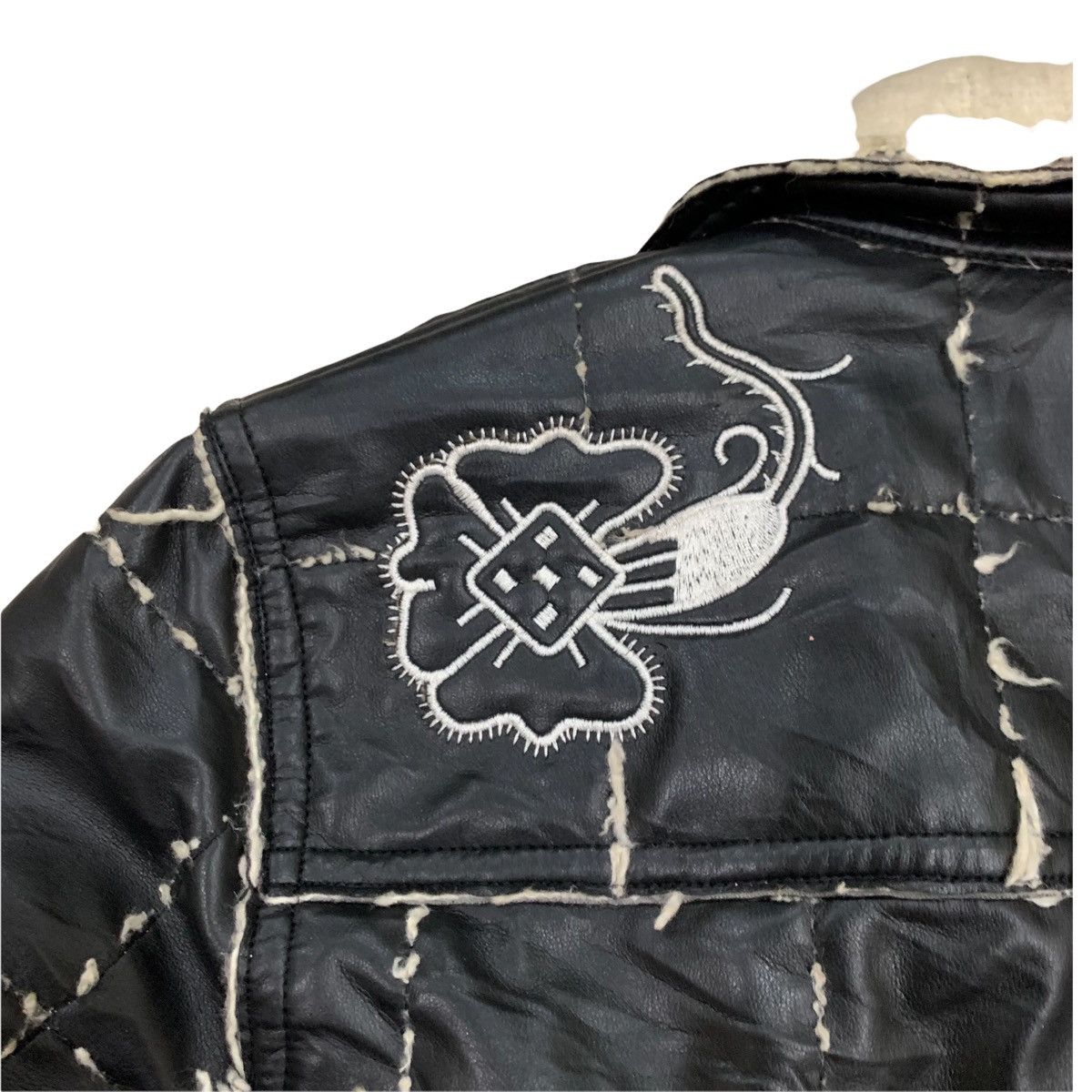 Diesel 🇮🇹 DIESEL PVC Zipper Jacket Made In Italy Size S / US 4 / IT 40 - 9 Thumbnail