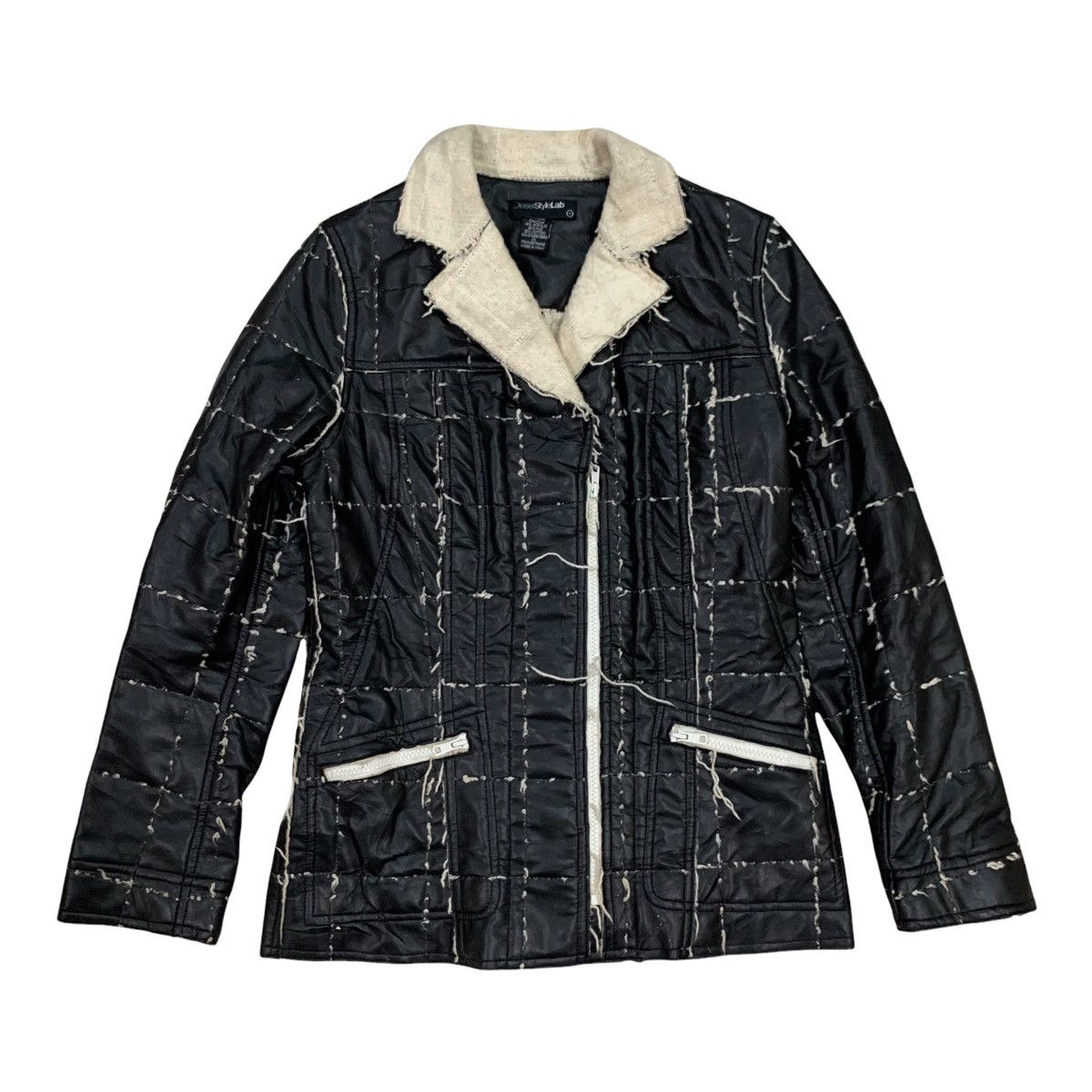 Diesel 🇮🇹 DIESEL PVC Zipper Jacket Made In Italy Size S / US 4 / IT 40 - 1 Thumbnail