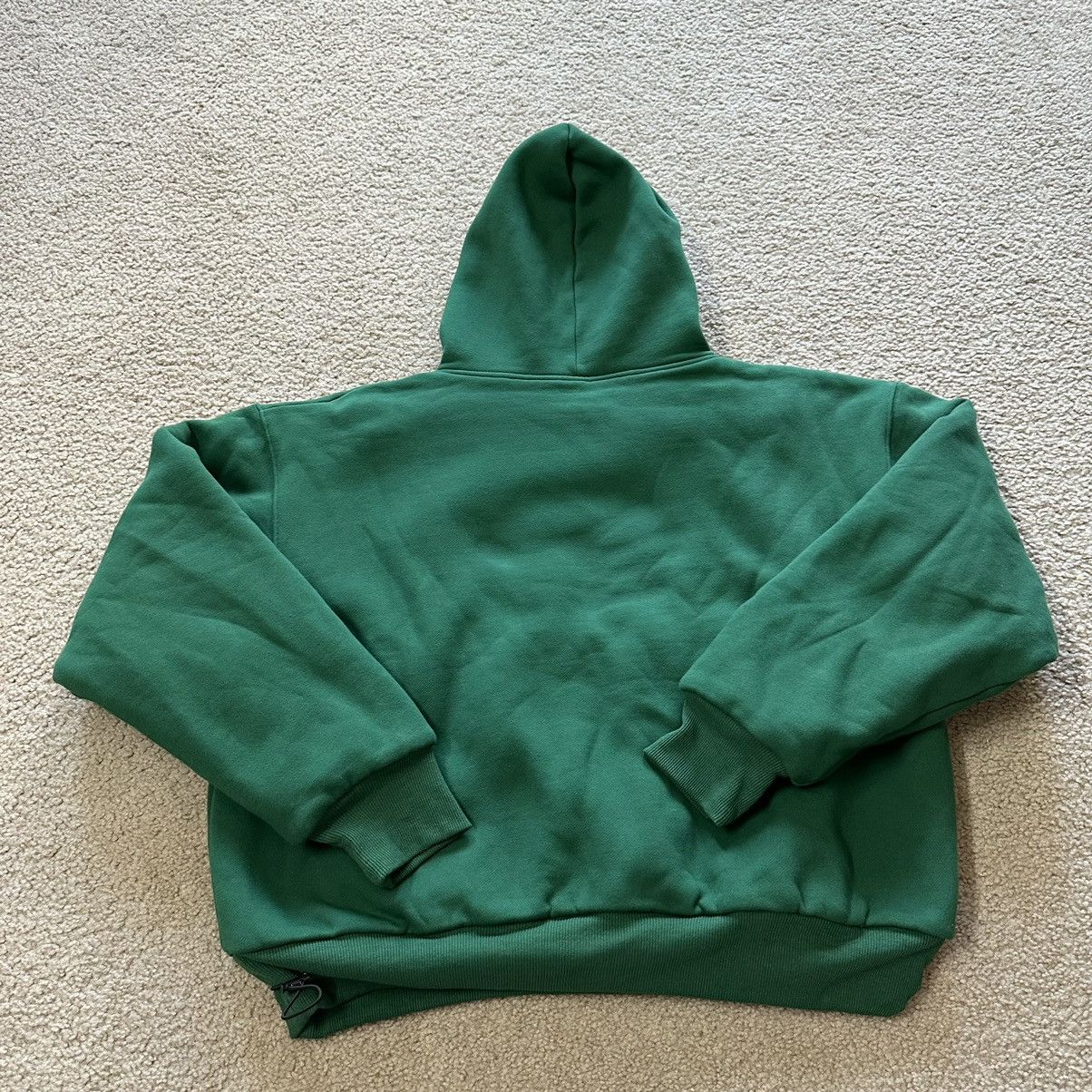 Hype Humane Blanks 1800 GSM Green Hoodie with CRDLCK Size US XL / EU 56 / 4 - 2 Preview