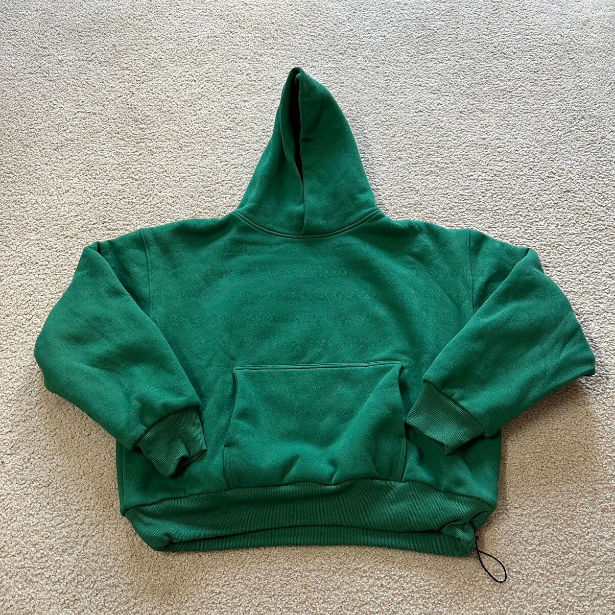 Hype Humane Blanks 1800 GSM Green Hoodie with CRDLCK Size US XL / EU 56 / 4 - 1 Preview