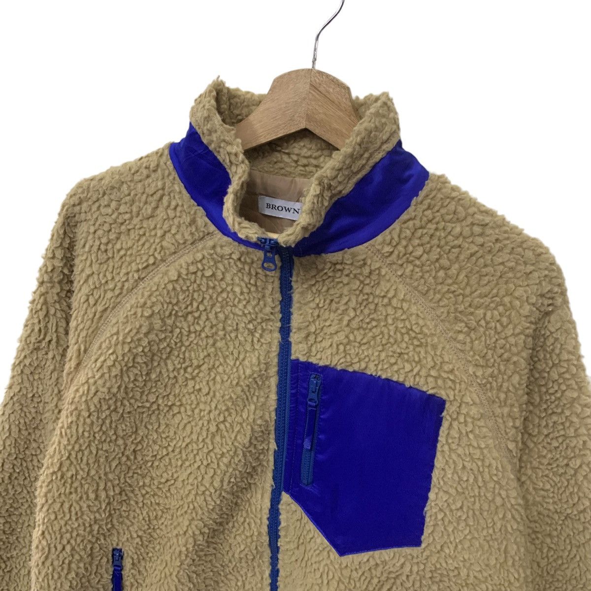 Japanese Brand × Vintage Browny Deep Pile Fleece Jacket Size US S / EU 44-46 / 1 - 4 Thumbnail