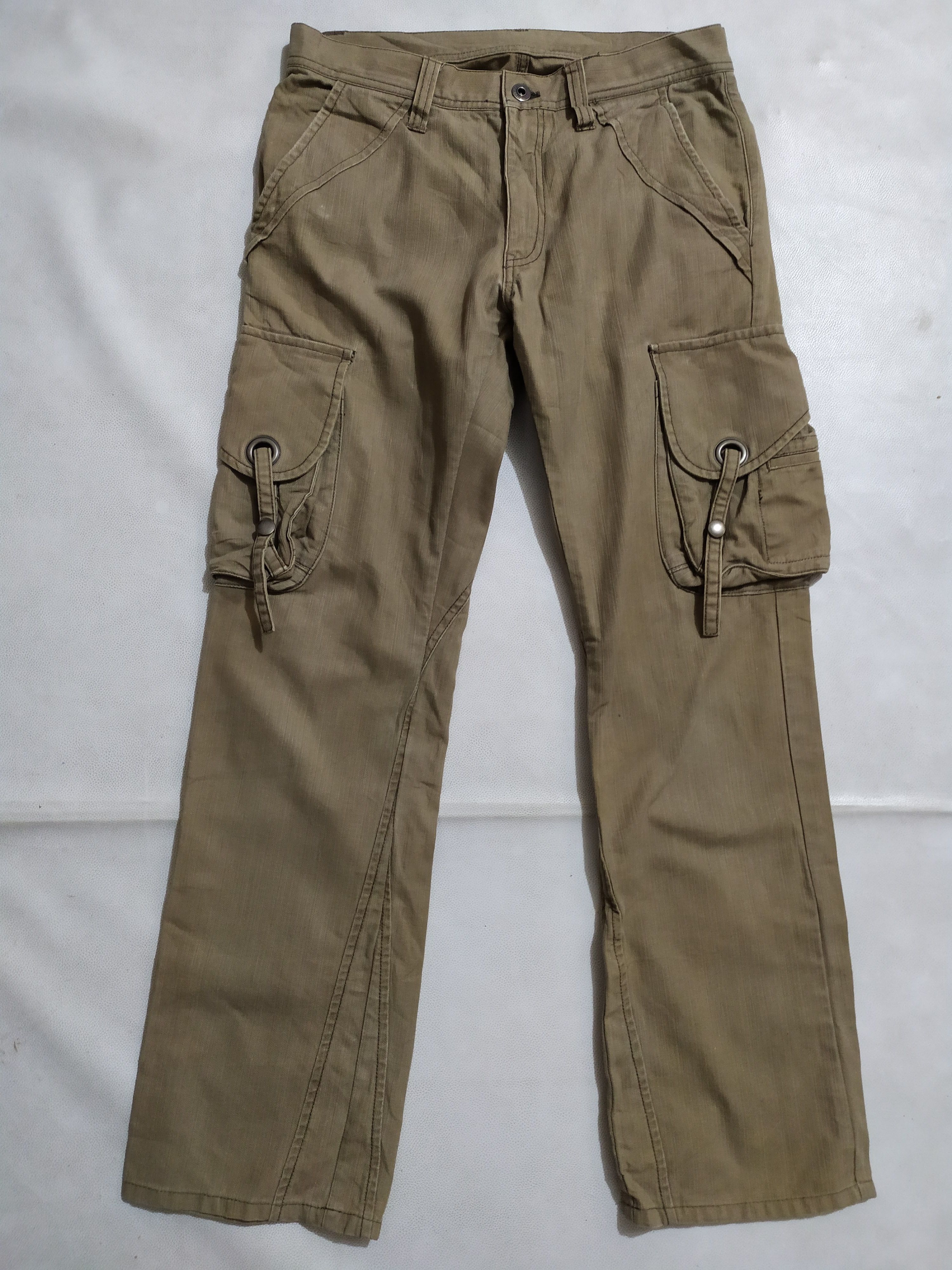 image of Difference Rupert Japanese Cargo Tactical Pants in Grey, Men's (Size 29)