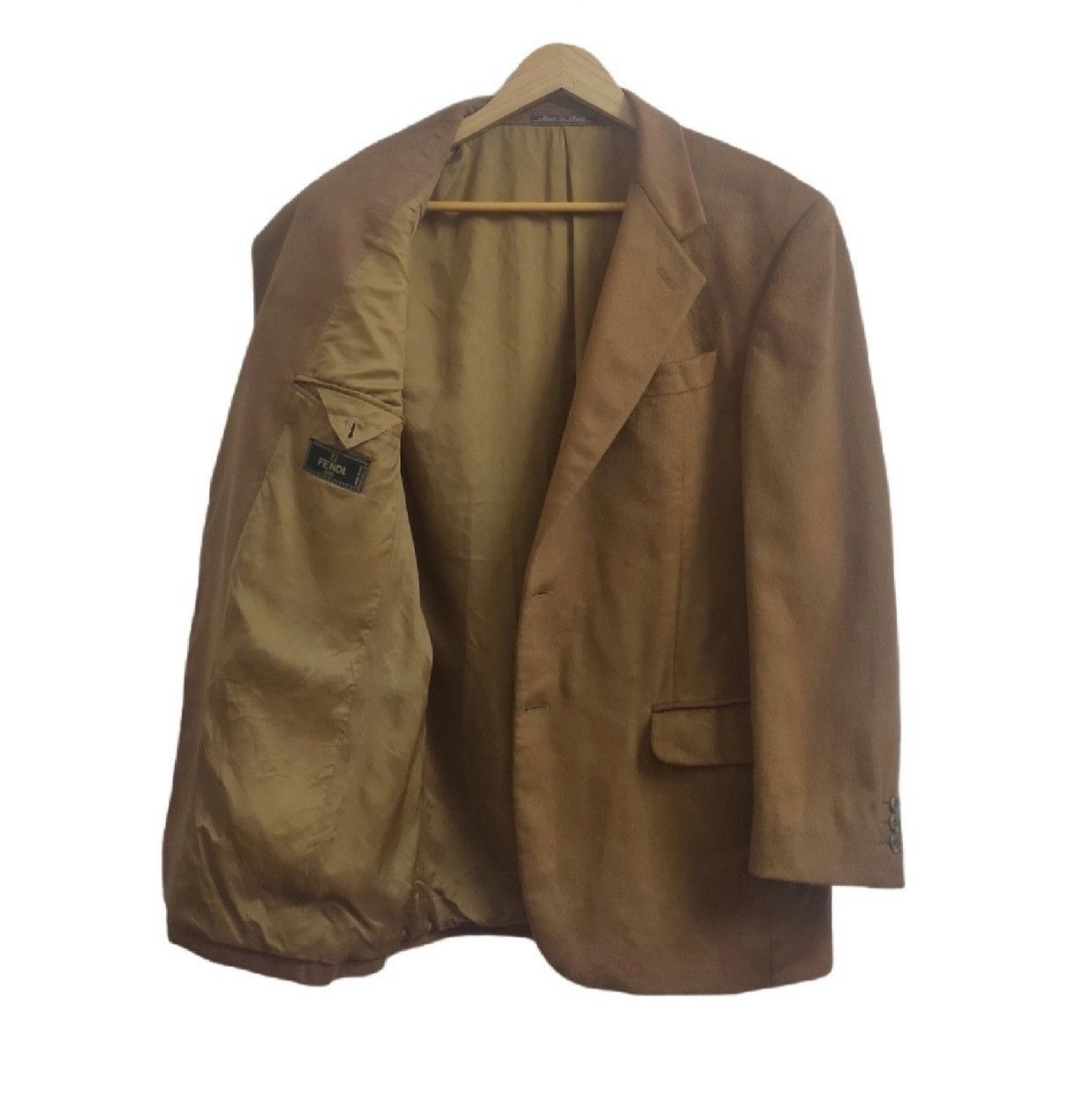 Fendi FENDI Wool Blazer Jacket Size US M / EU 48-50 / 2 - 2 Thumbnail