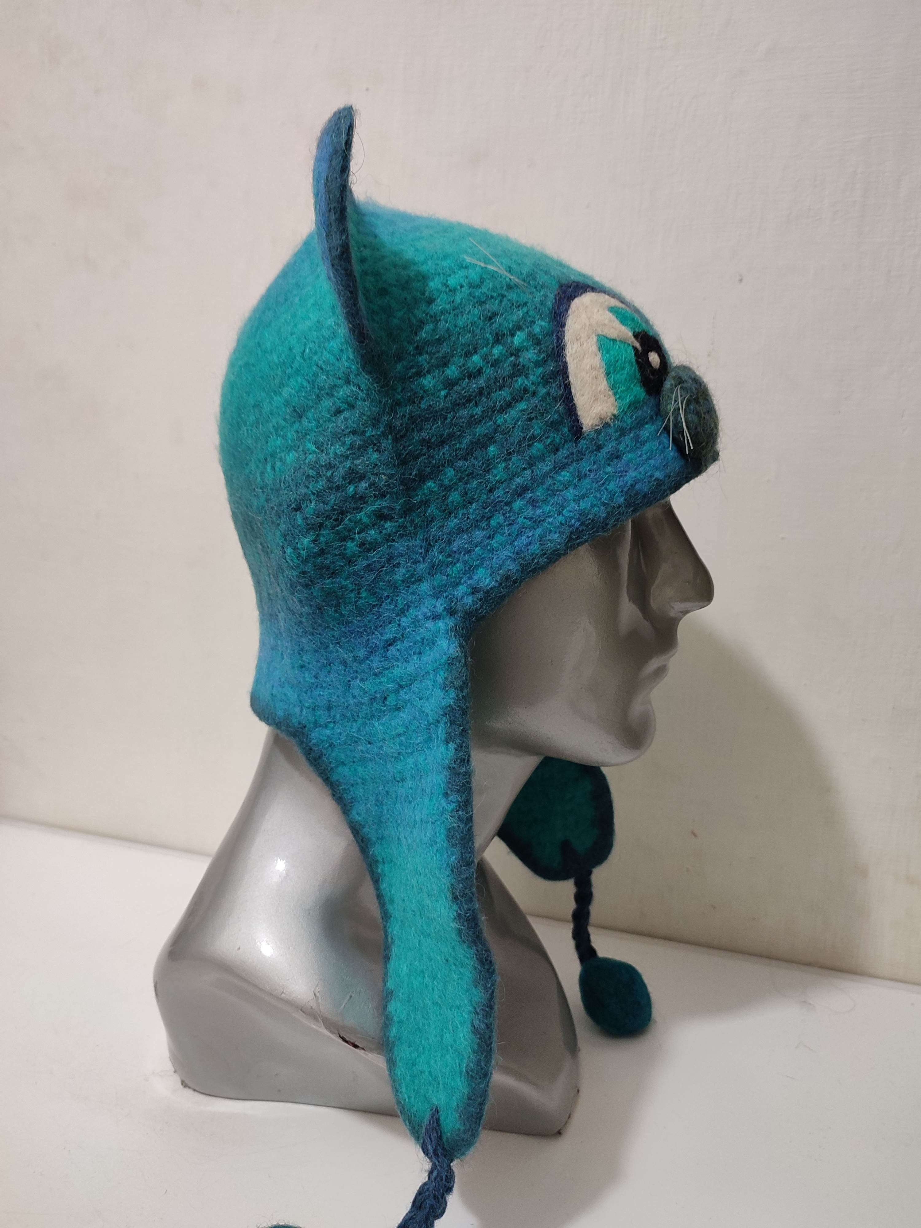Other 🔥Cats Bunny Ear Horn Devil Knitted Hats Size ONE SIZE - 5 Thumbnail
