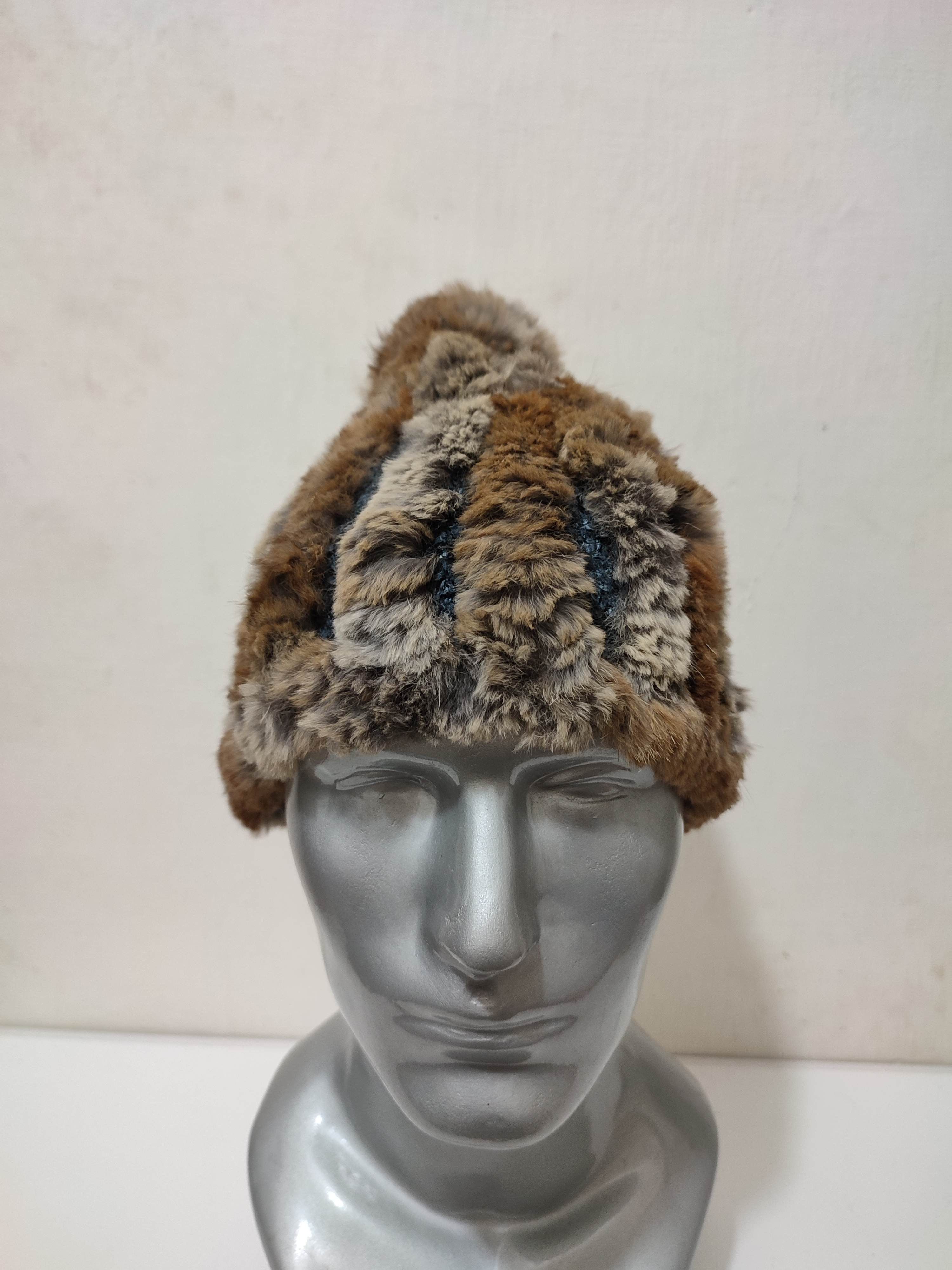 Other 🔥Unknown Fur Beanie Hats Size ONE SIZE - 2 Thumbnail