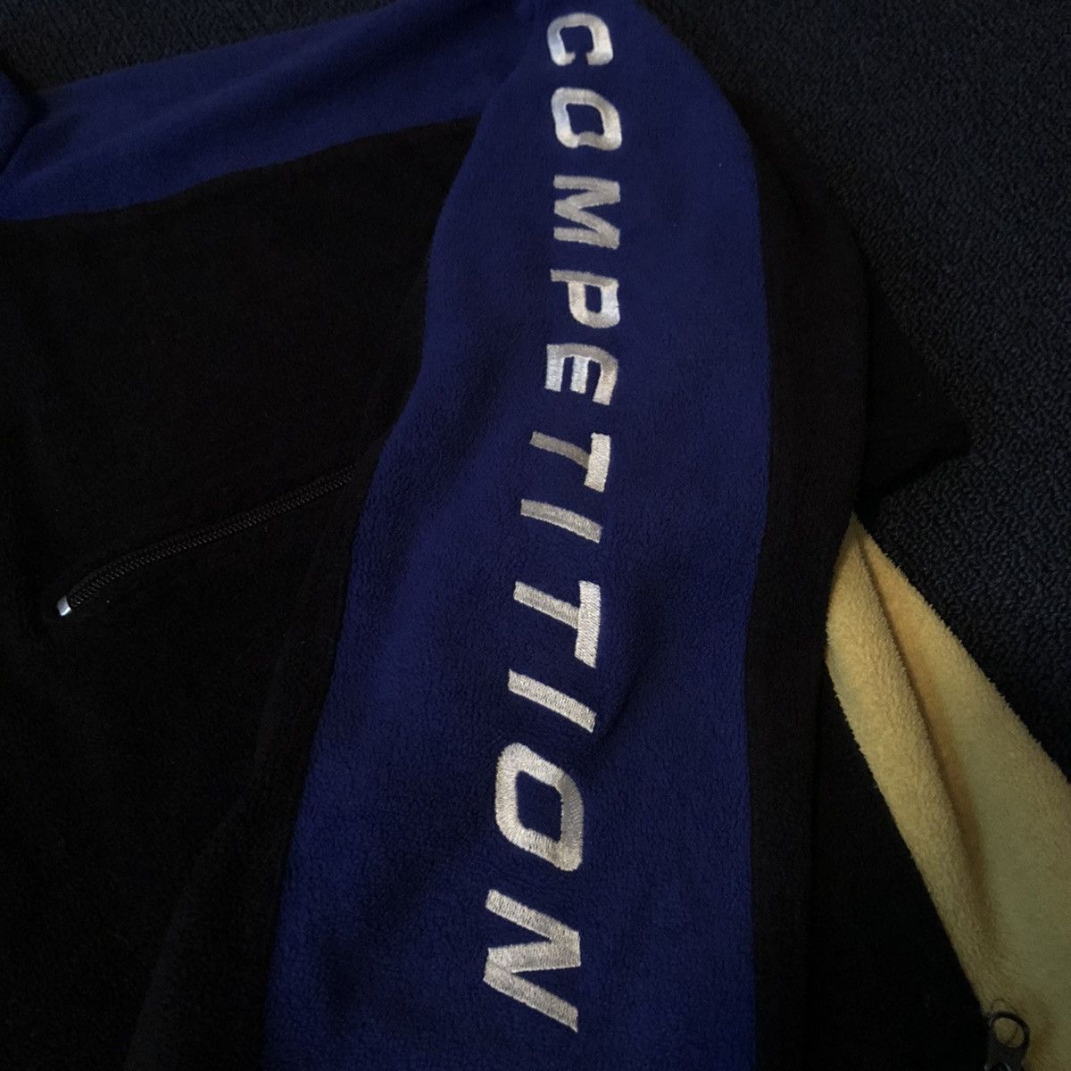 Nautica Vintage 90s Nautica Competition Nautech Fleece Zip Jacket Size US XL / EU 56 / 4 - 4 Thumbnail