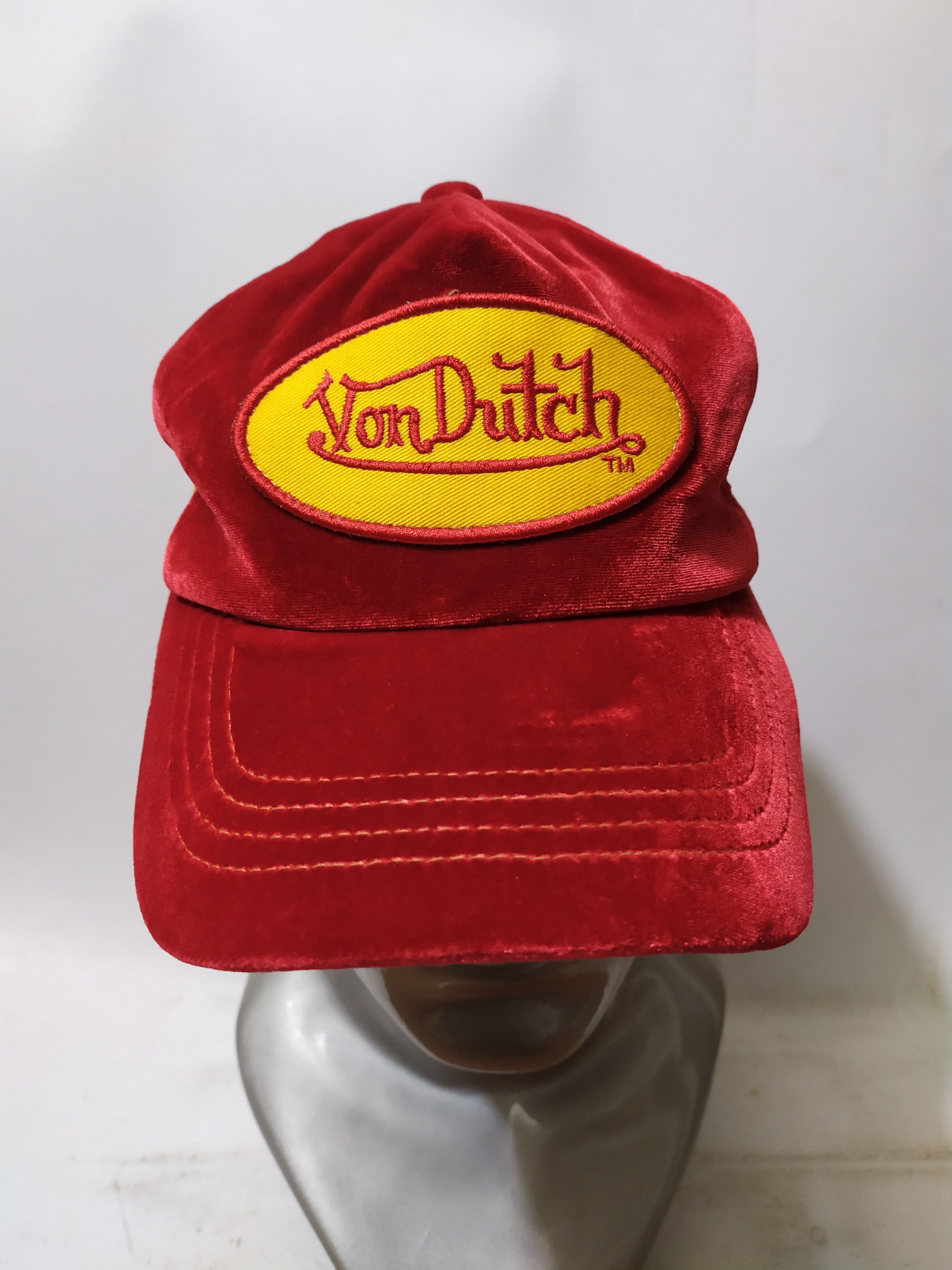 Von Dutch Von Dutch Trucker Velvet Hats Size ONE SIZE - 1 Thumbnail