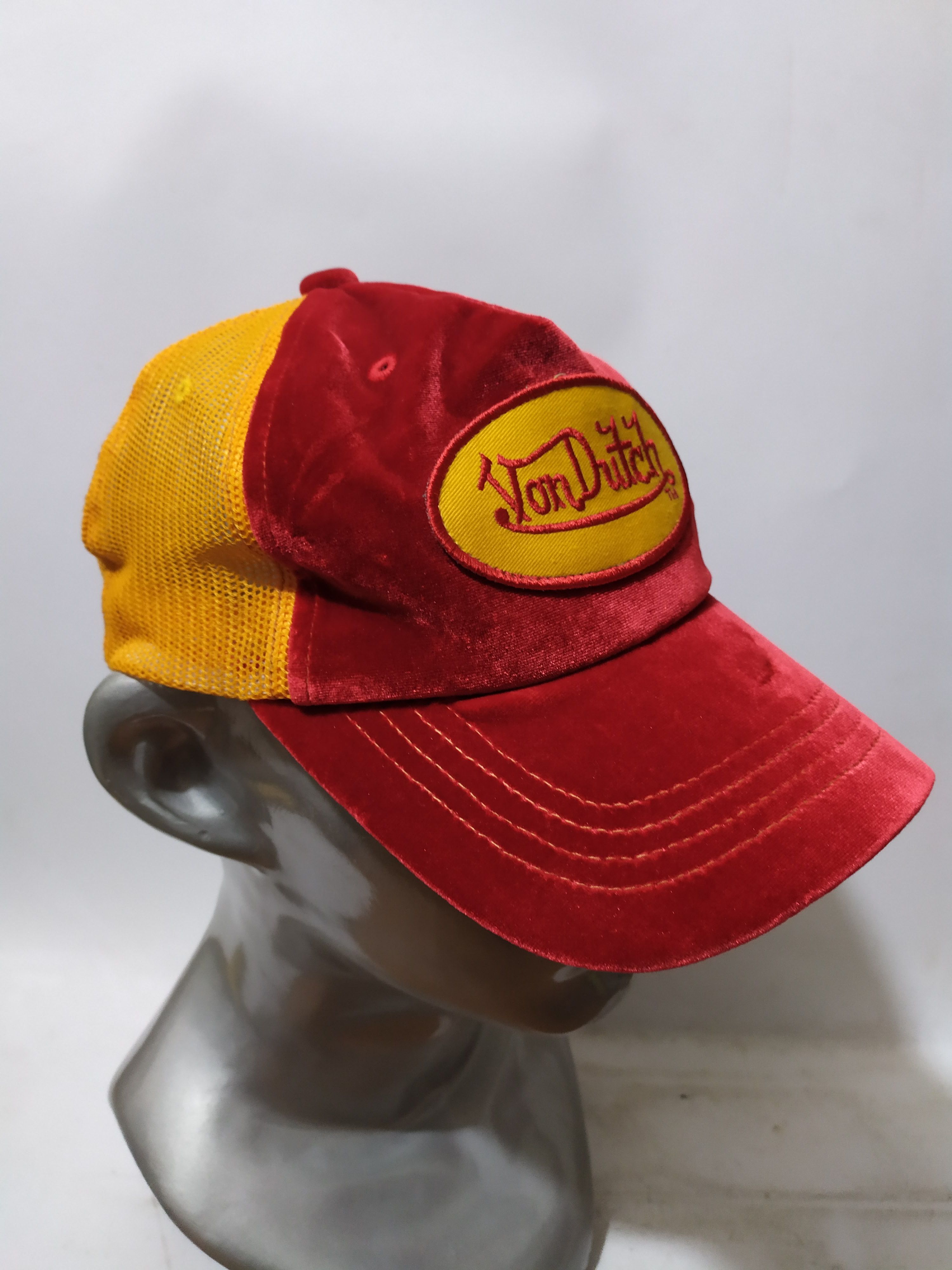 Von Dutch Von Dutch Trucker Velvet Hats Size ONE SIZE - 4 Thumbnail