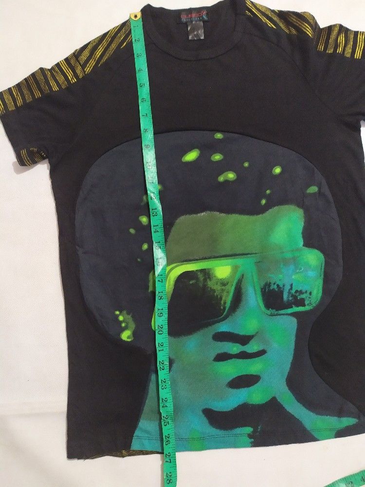Custo Barcelona × Designer × Japanese Brand 🔥Rare Custo Barcelona Big Print Art Head Afro Funk T-shirt Size US M / EU 48-50 / 2 - 7 Thumbnail