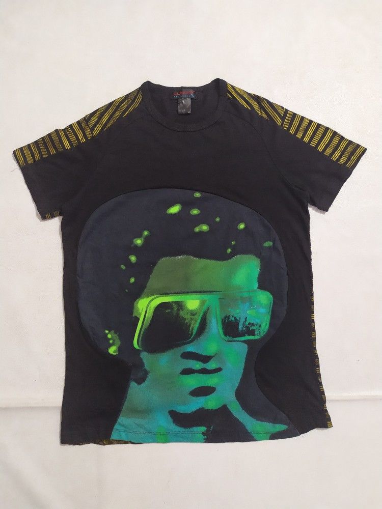 Custo Barcelona × Designer × Japanese Brand 🔥Rare Custo Barcelona Big Print Art Head Afro Funk T-shirt Size US M / EU 48-50 / 2 - 1 Thumbnail