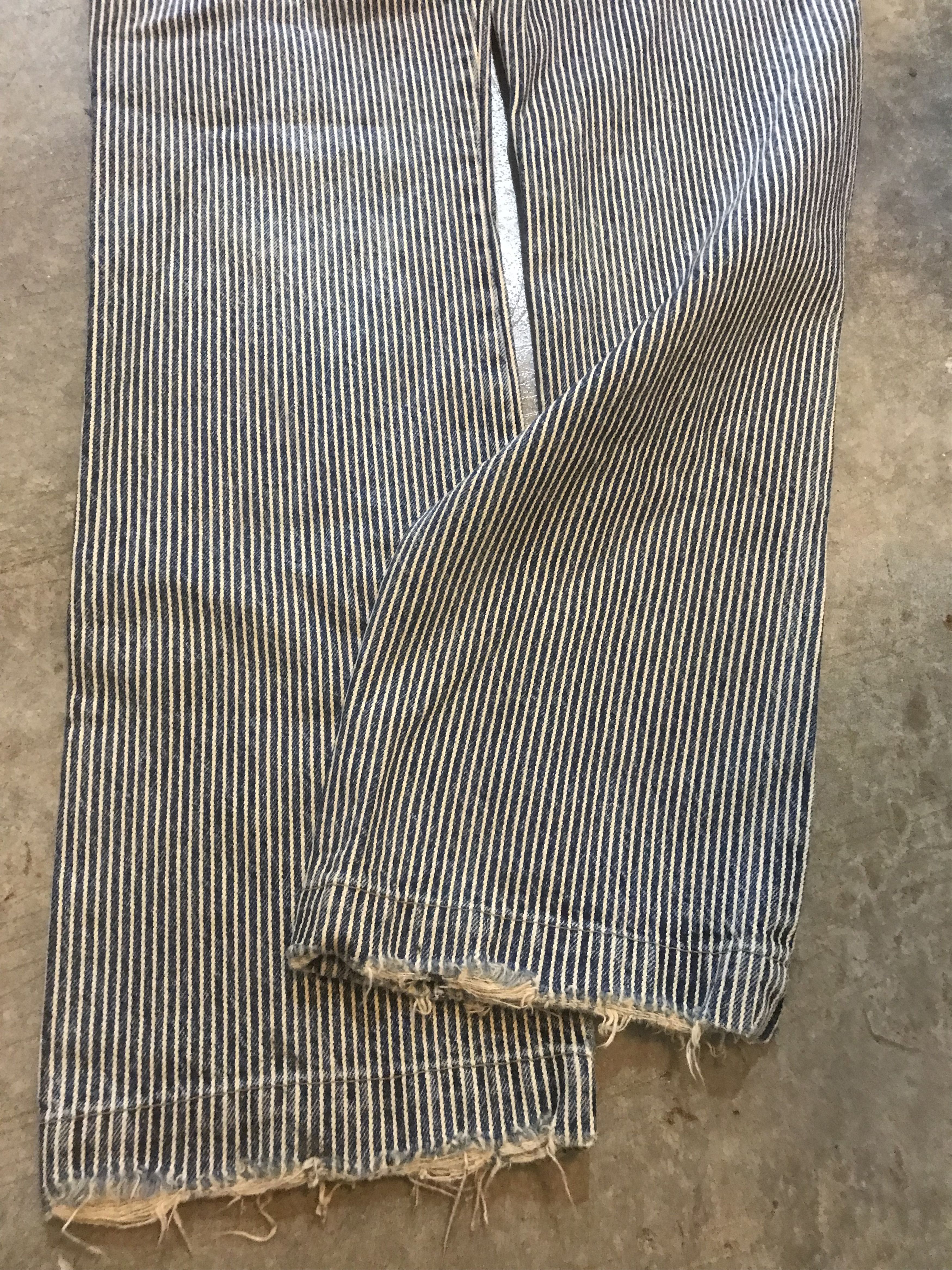 20471120 × Beauty Beast × Japanese Brand Love Boat Hickory corduroy hybrid pants Size 30" / US 8 / IT 44 - 9 Thumbnail