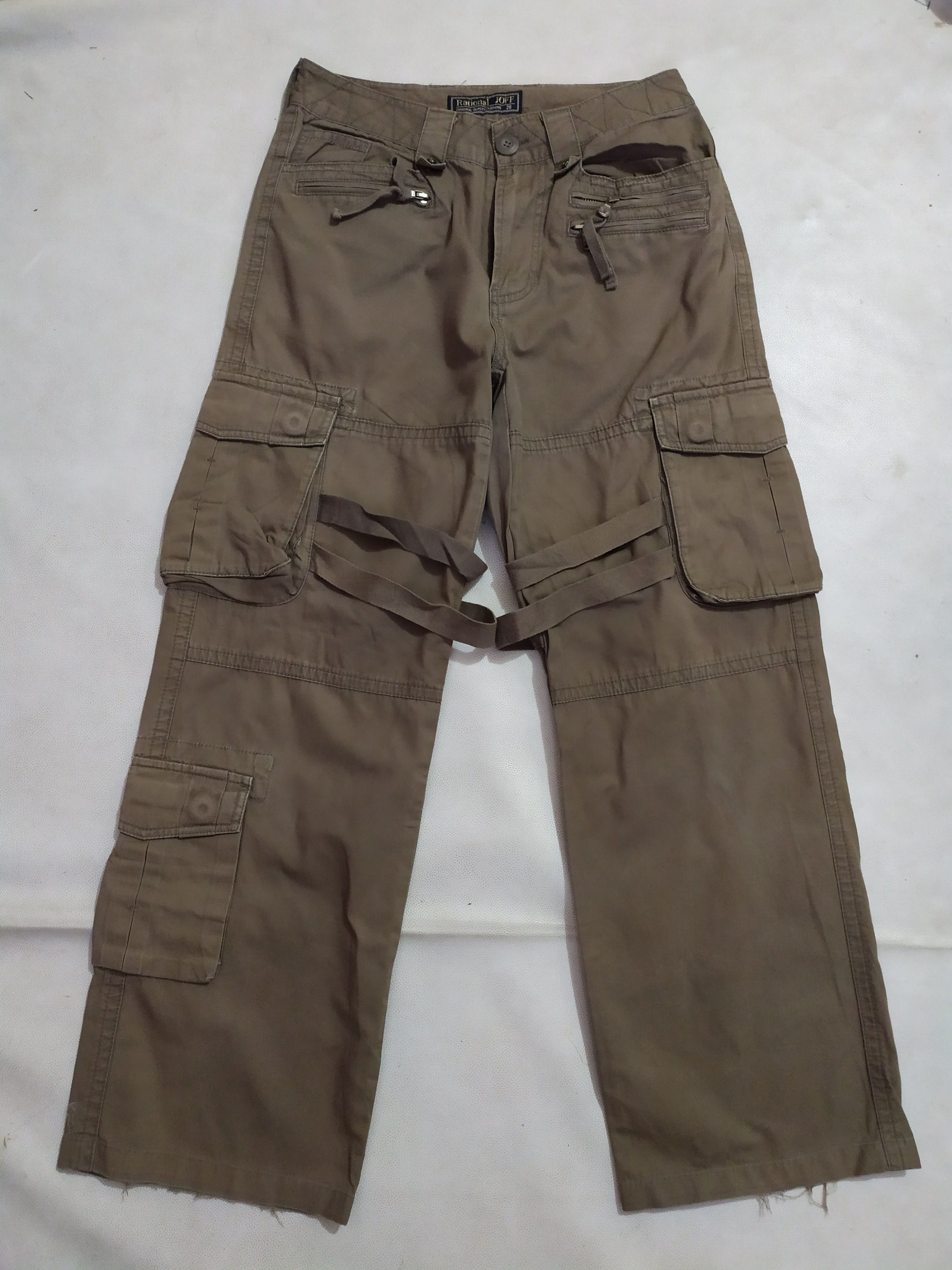 Japanese Brand 🔥Rational Joff Bondage Cargo Multipocket Tactical Pants Size US 28 / EU 44 - 1 Thumbnail