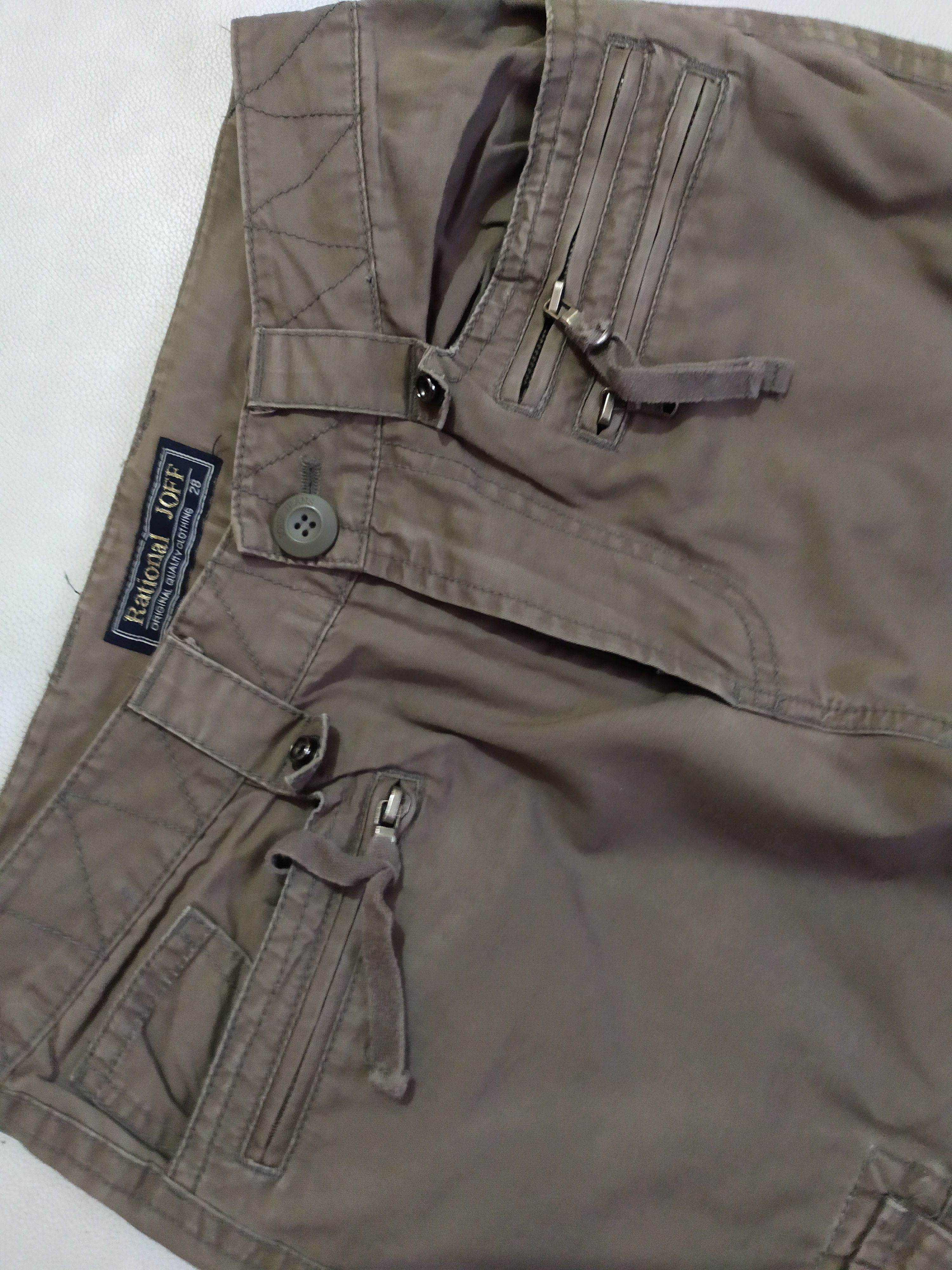 Japanese Brand 🔥Rational Joff Bondage Cargo Multipocket Tactical Pants Size US 28 / EU 44 - 4 Thumbnail