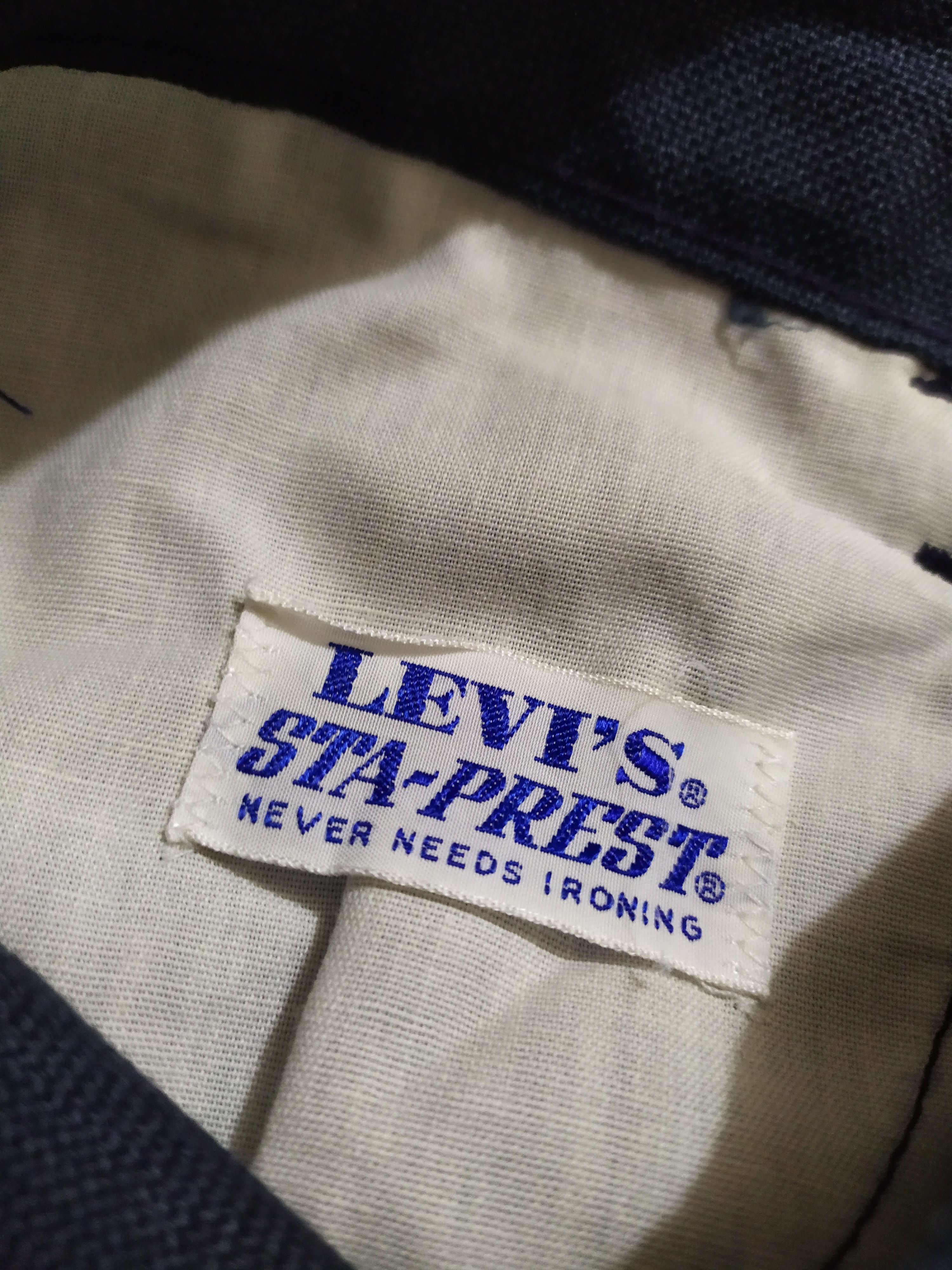 Levi's × Levi's Vintage Clothing × Vintage Vintage 70s Levis Sta Prest Classic Cut Casual Pants Size US 27 - 10 Thumbnail