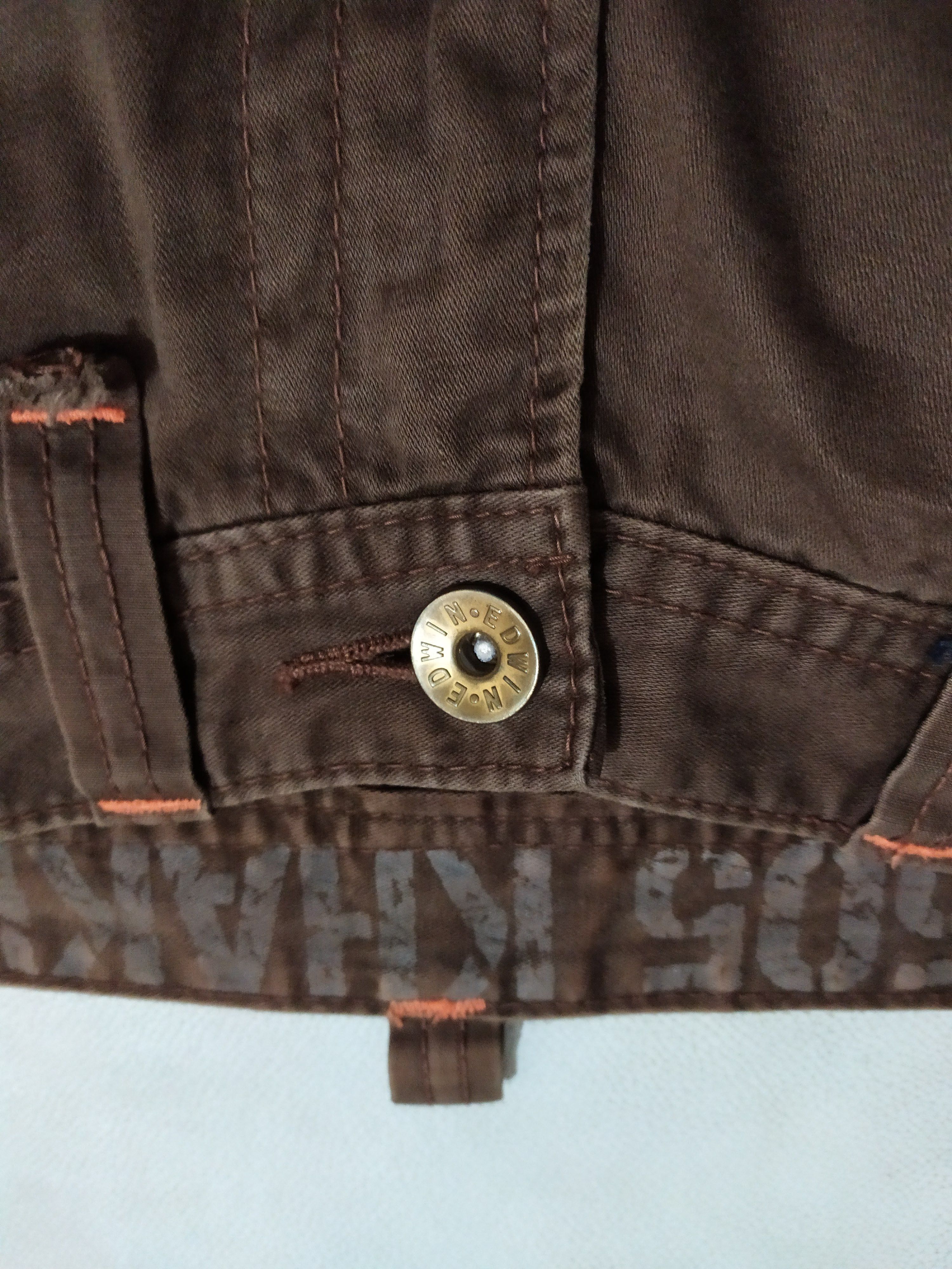 Edwin 🔥Edwin 505 Pants bush Cargo Multi pocket Flare Size US 31 - 4 Thumbnail