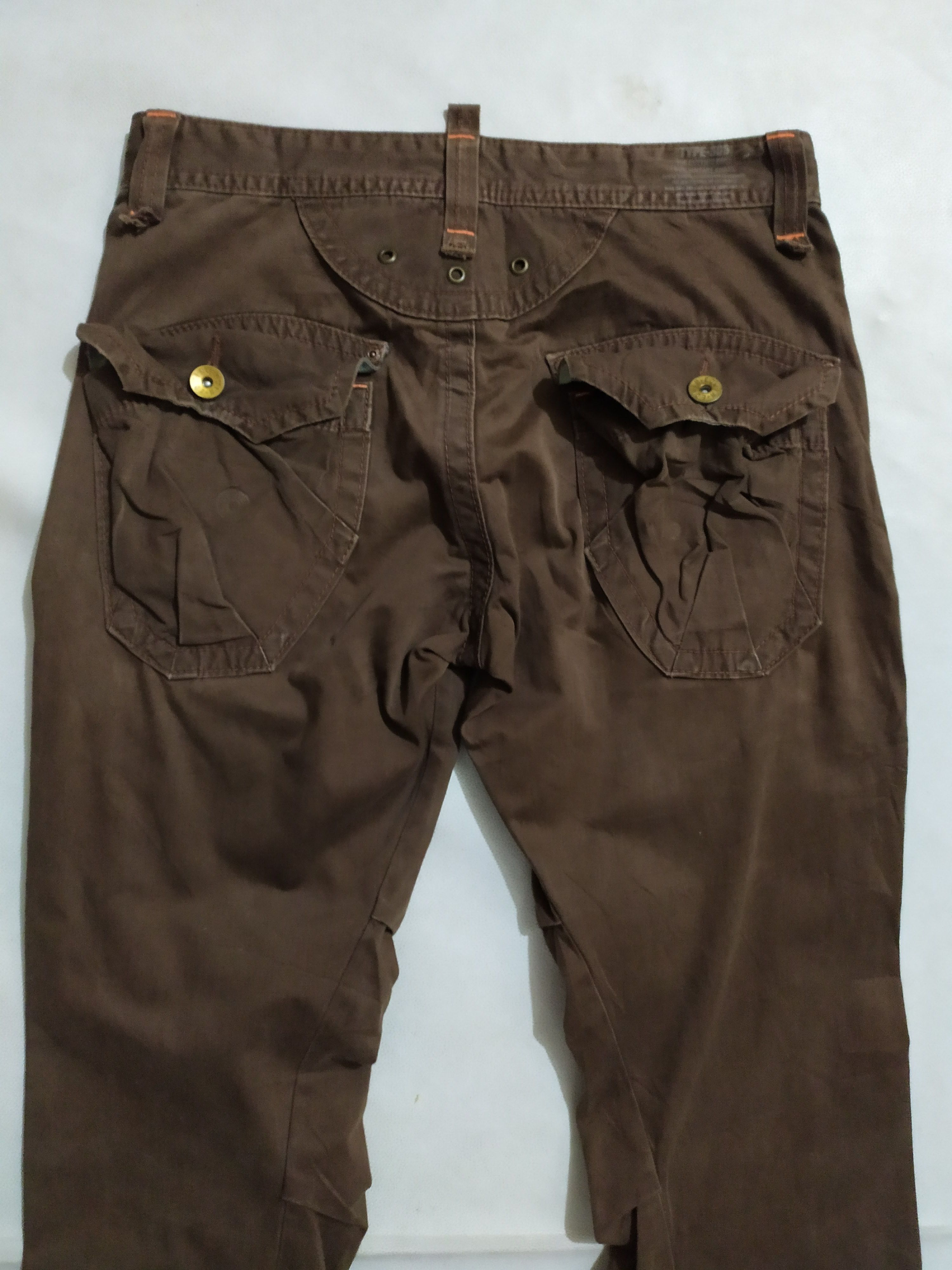 Edwin 🔥Edwin 505 Pants bush Cargo Multi pocket Flare Size US 31 - 7 Thumbnail