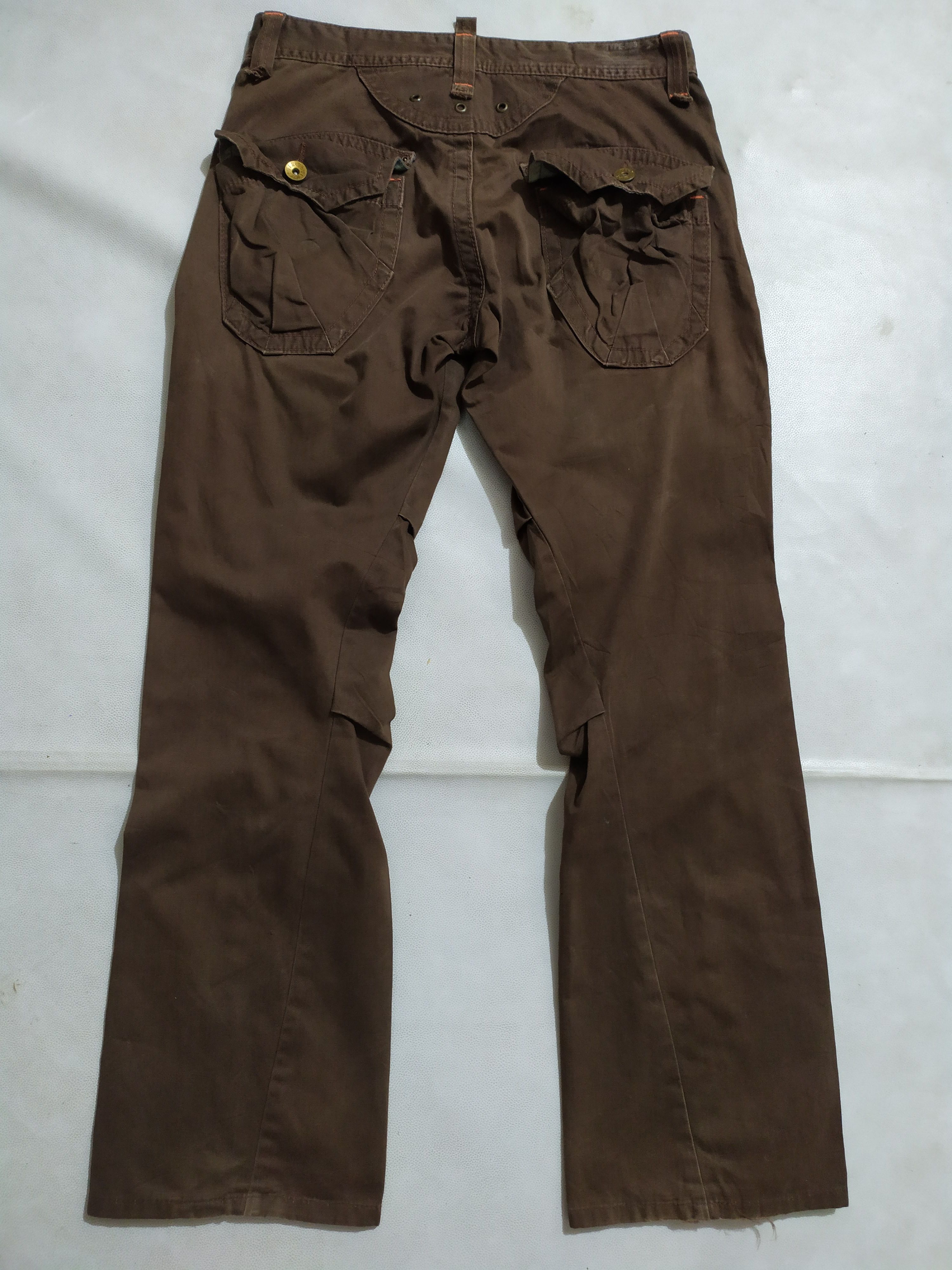 Edwin 🔥Edwin 505 Pants bush Cargo Multi pocket Flare Size US 31 - 6 Thumbnail